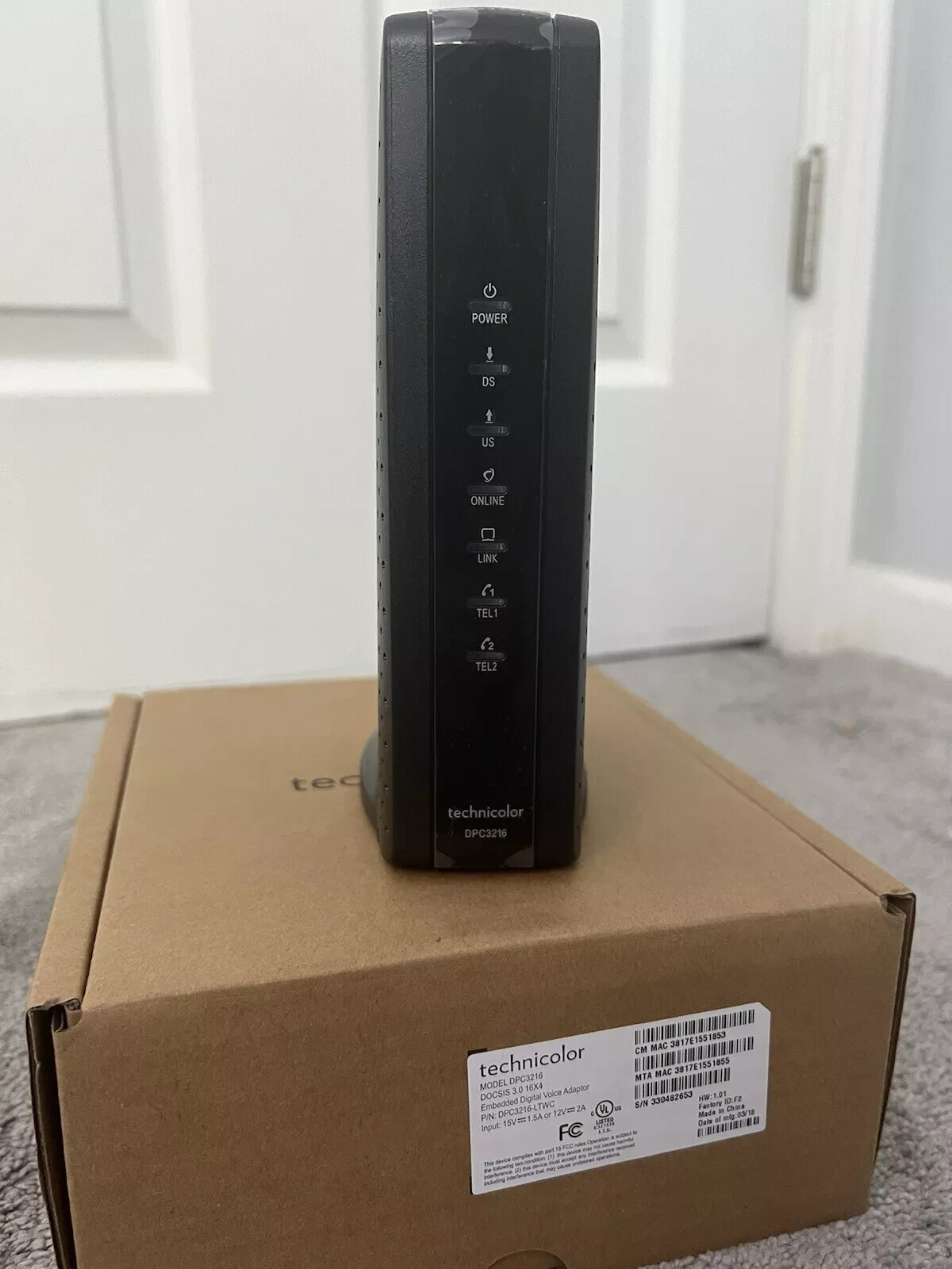 Lot of 11. Technicolor DPC3216 DOCSIS 3.0 16×4 Cable Modem