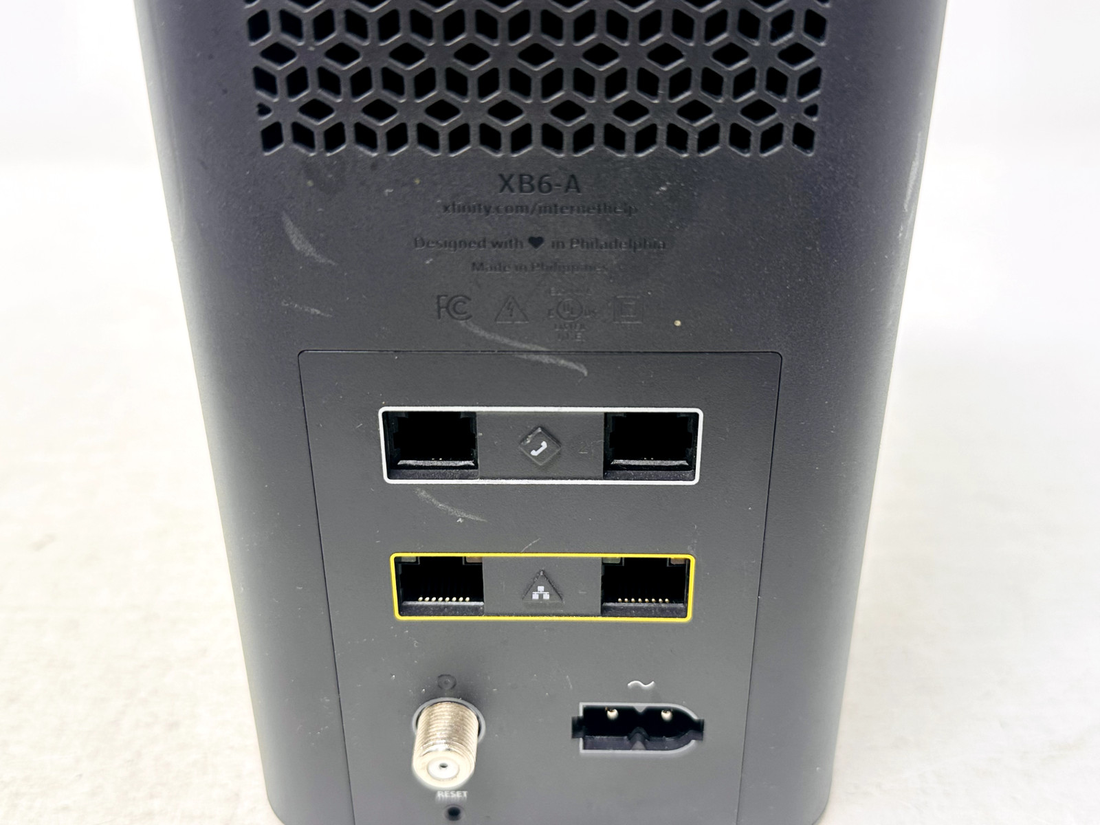 XFINITY Modem – XB6-A – TG02DCW3482P2CT, No Power Adapter – Untested, As Is