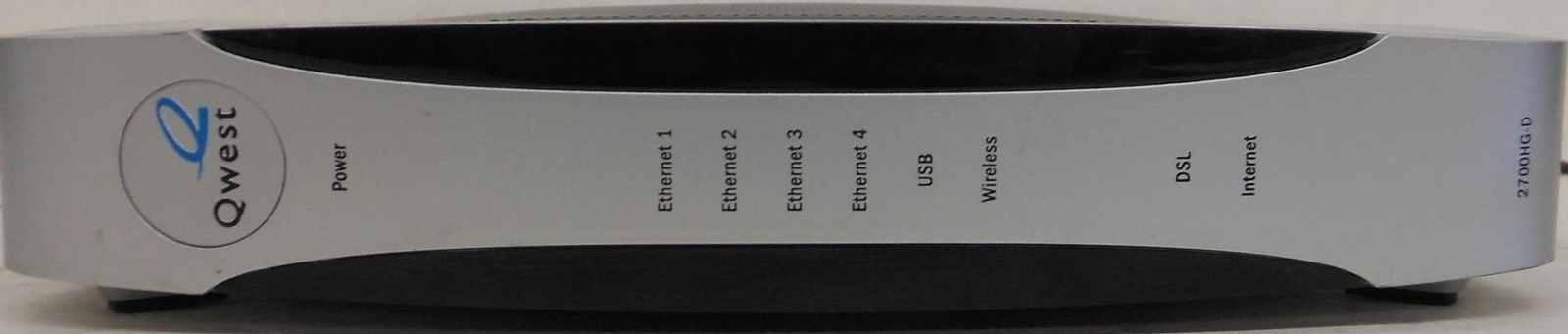 QWEST 2700HG-D DSL GATEWAY MODEM, 2-WIRE, WIRELESS ROUTER