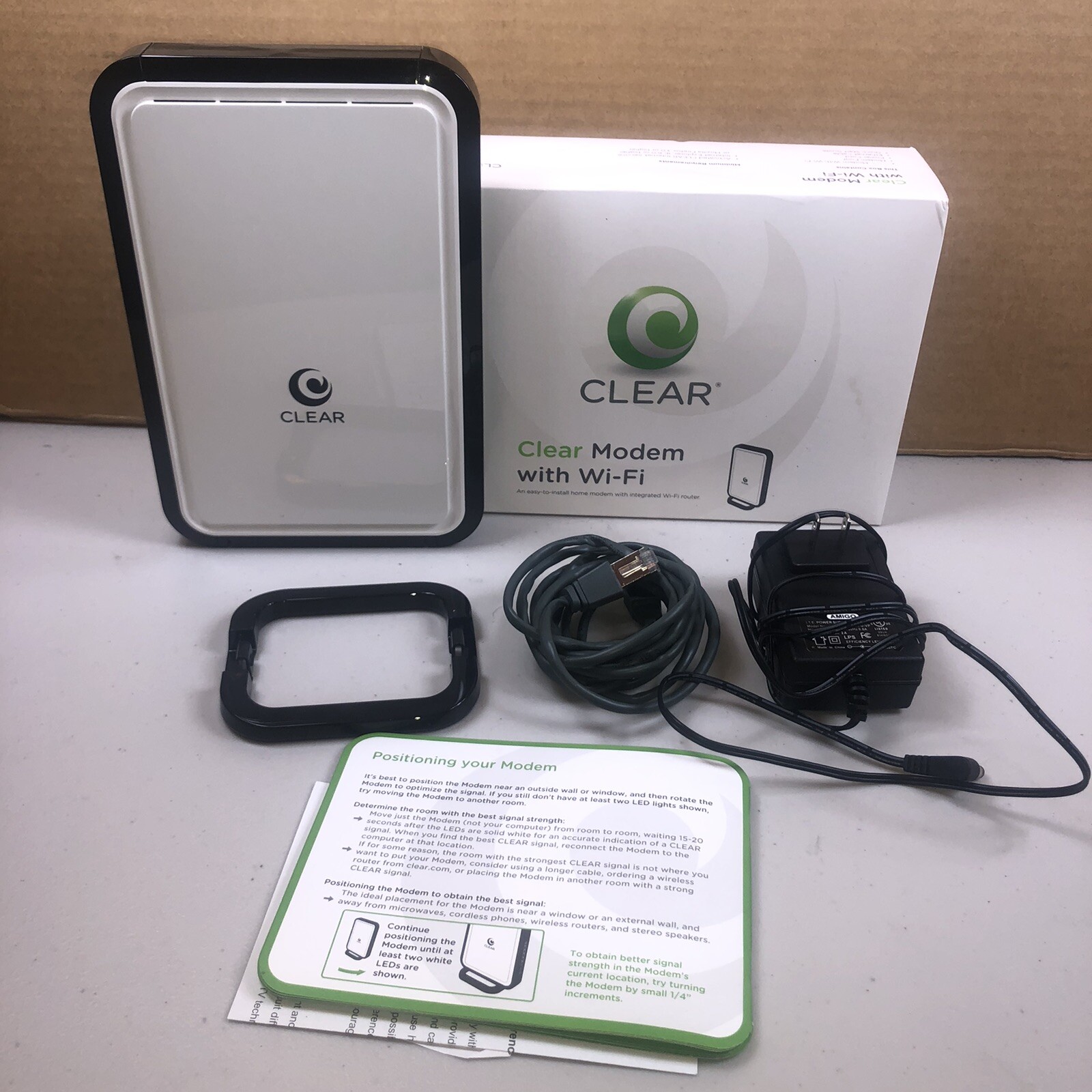 Clear Modem with Wifi