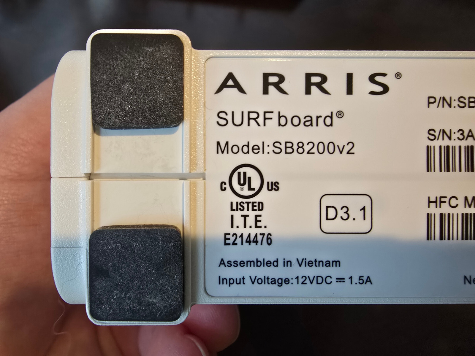 Cable Internet Modem – Arris Surfboard SB8200 – Comcast, Spectrum, Cox