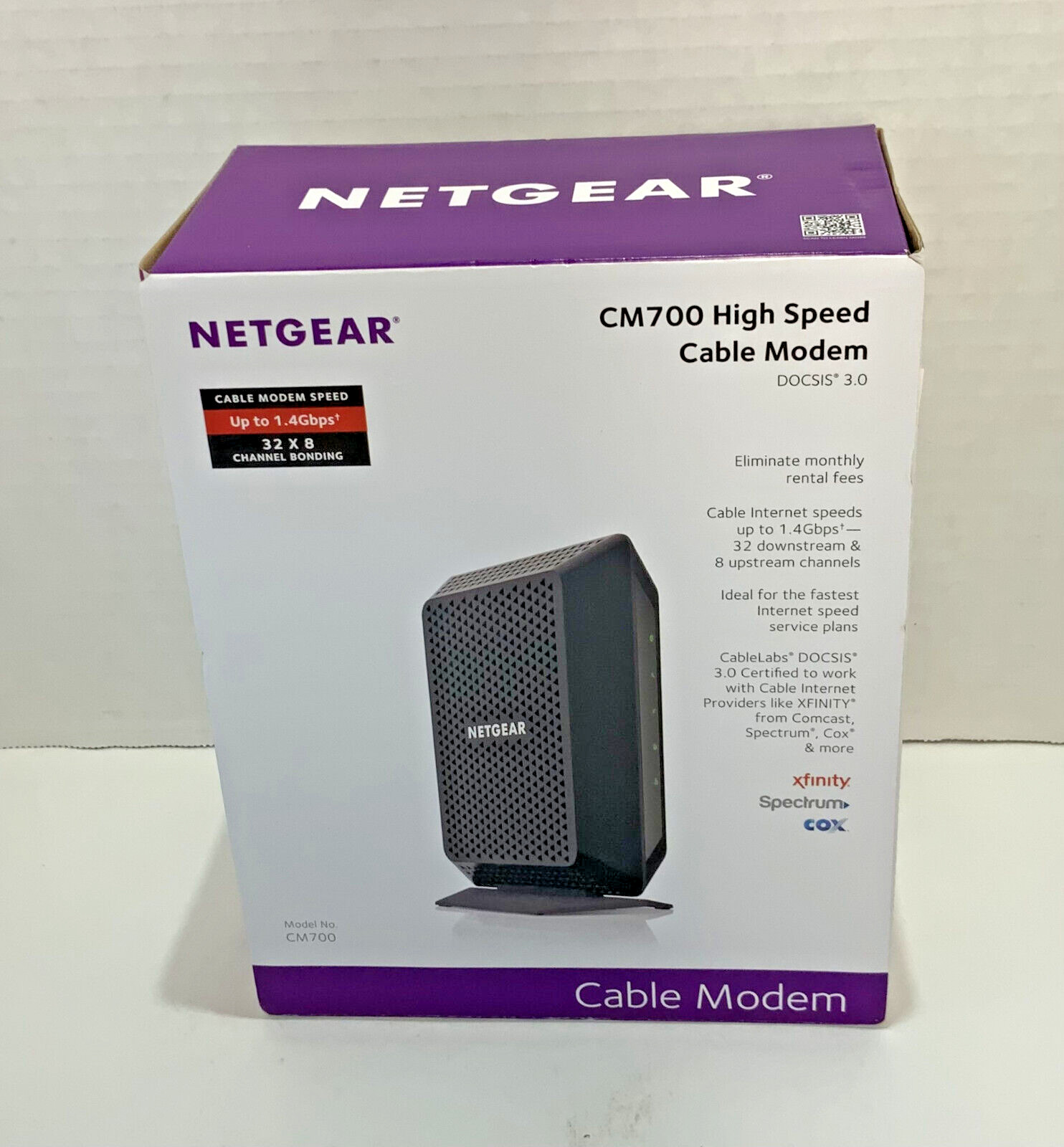 NETGWAR CM700 High Speed Cable Modem DOCSIS 3.0
