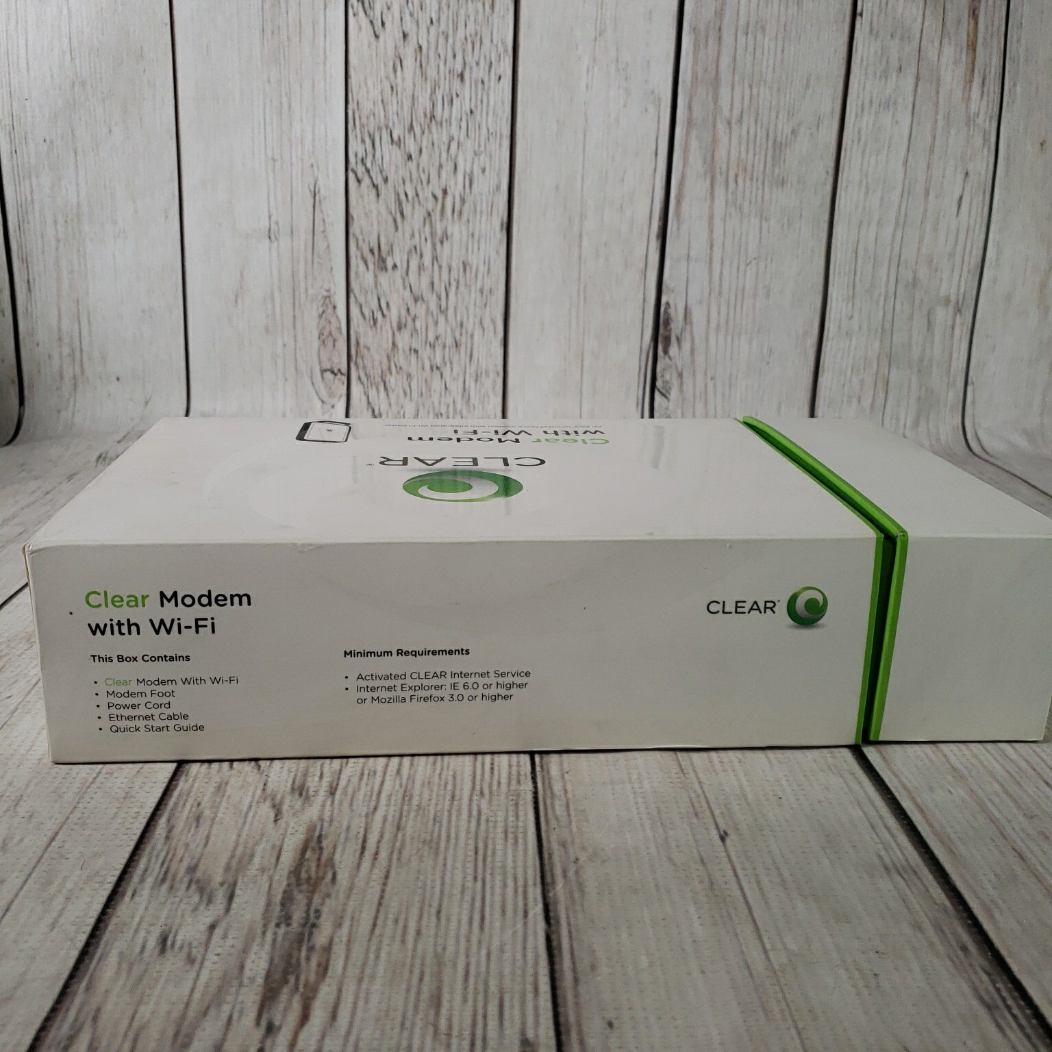 Clear WIXFBR-117 Wireless Home Internet Modem 802.11 b/g/n w/ Adapter