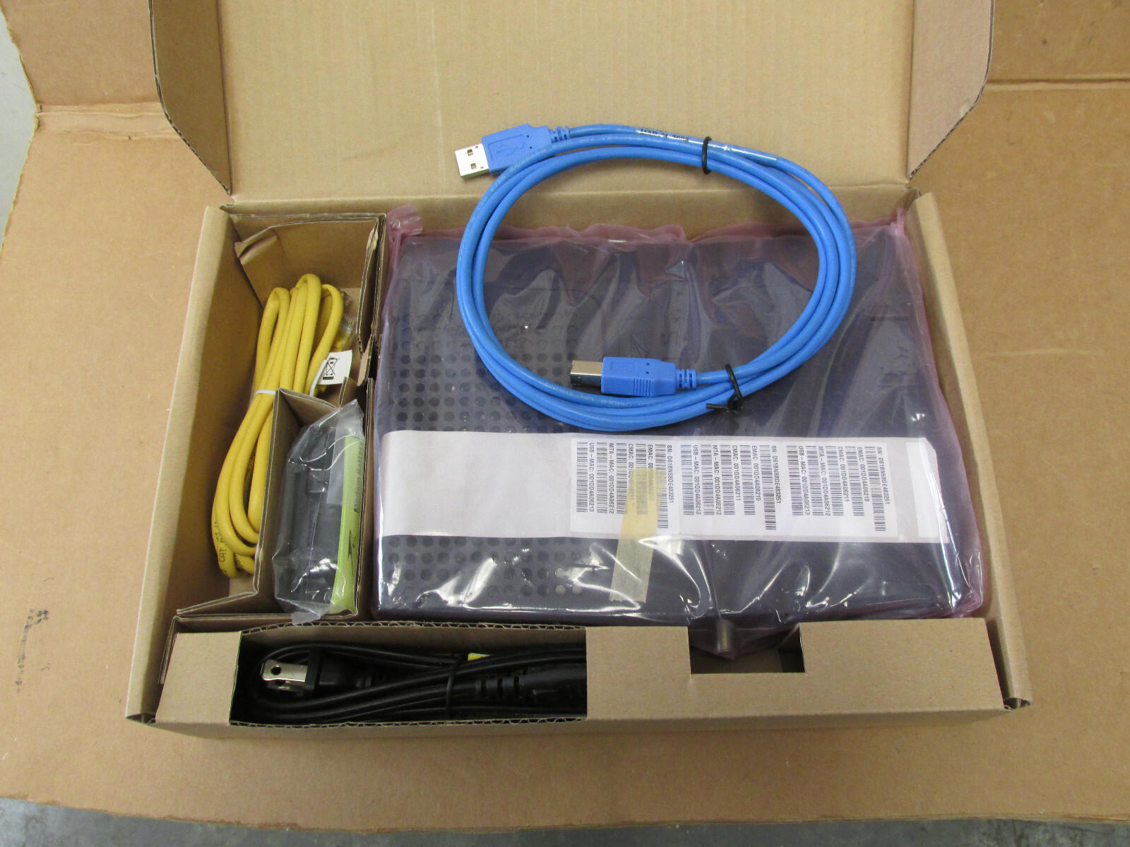 ARRIS TM602G/115 TOUCHSTONE TELEPHONY MODEM (NEW)