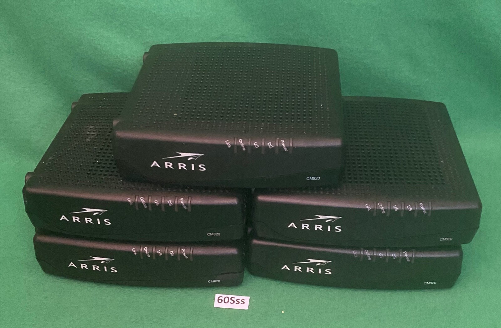 Lot of 5 Arris Cable Modem Model CM820A___PLEASE READ!!!!