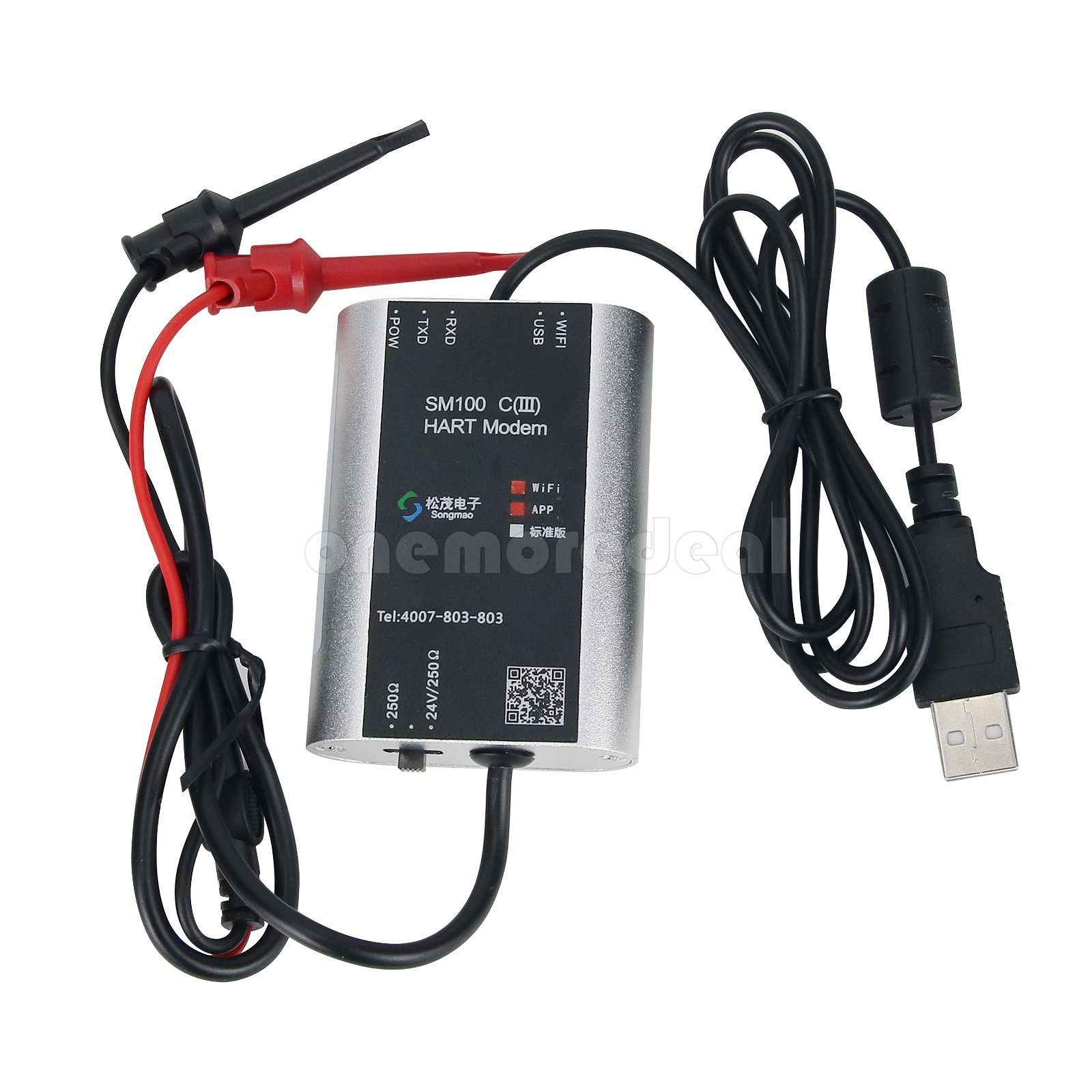 SM100-C (III) Hart Modem USB to Hart Modem HART Cat Mobile APP Debugging tzt