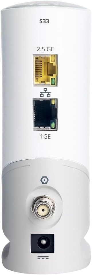 Cable Modem DOCSIS 3.1 Multi Gigabit 2.5 Gbps Arris S33-RB White Comcast