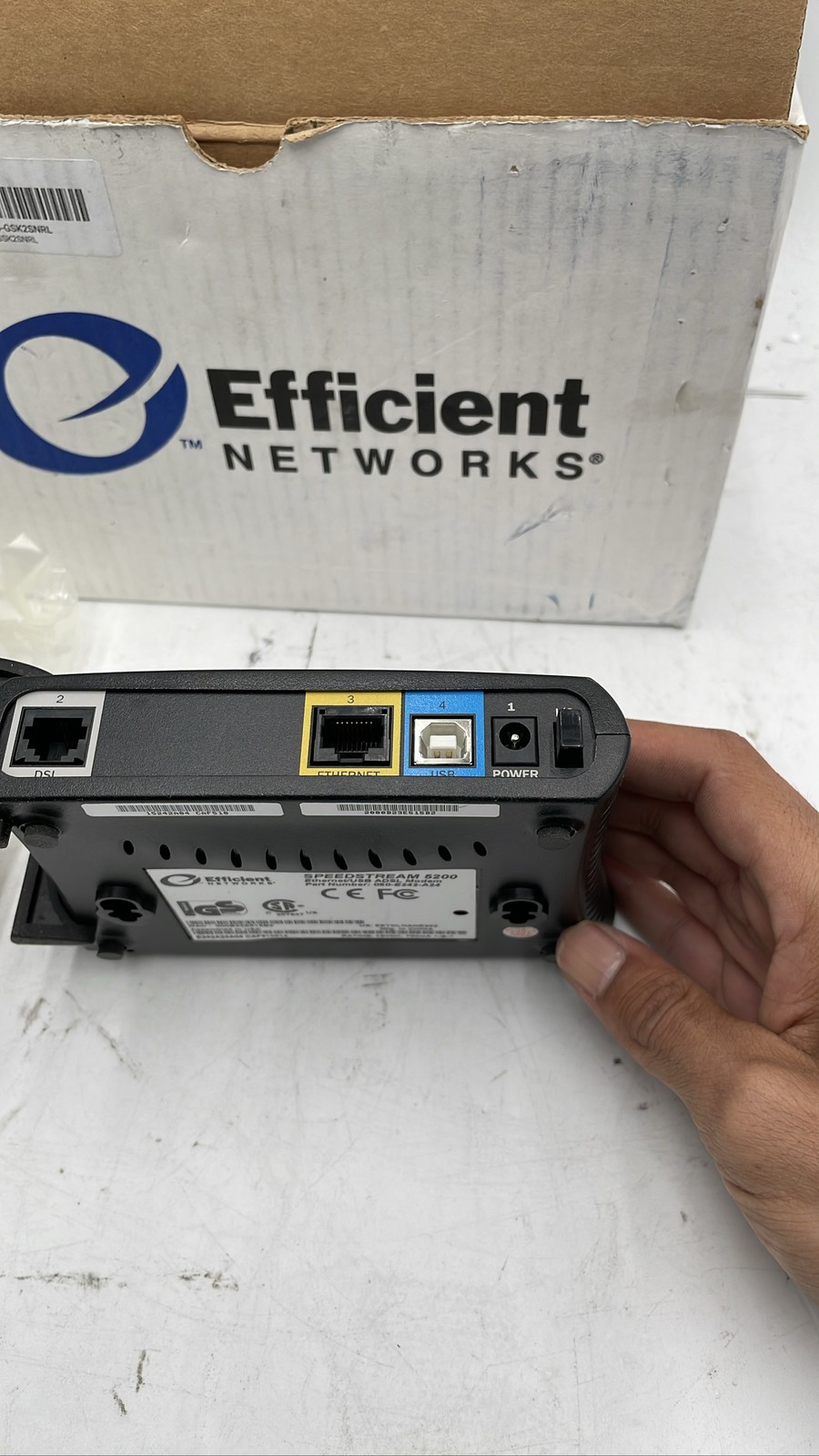 Efficient Networks SpeedStream 5200 & Excelsus Z-Blocker Z-330 CWA Bundle