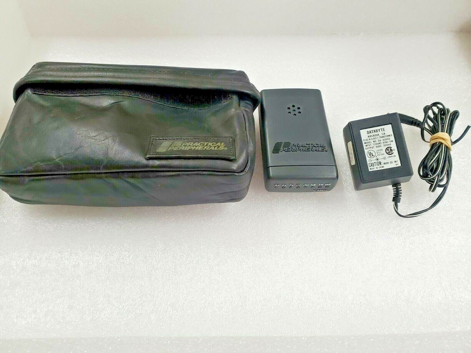 Vintage Practical Peripherals V.32bis Portable (Dial-up) Telephone Modem