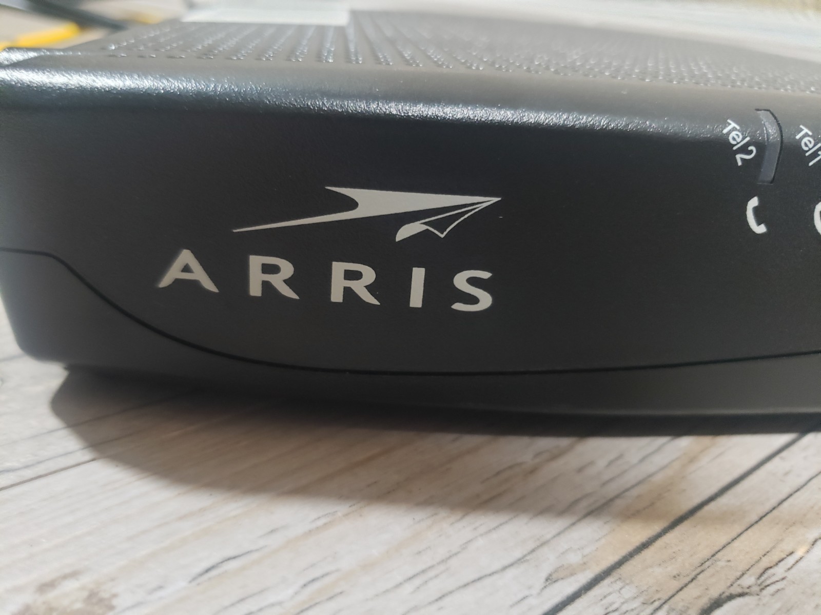 Arris TM1602 Cable Modem DOCSIS With Power Cord and Ethernet Cable