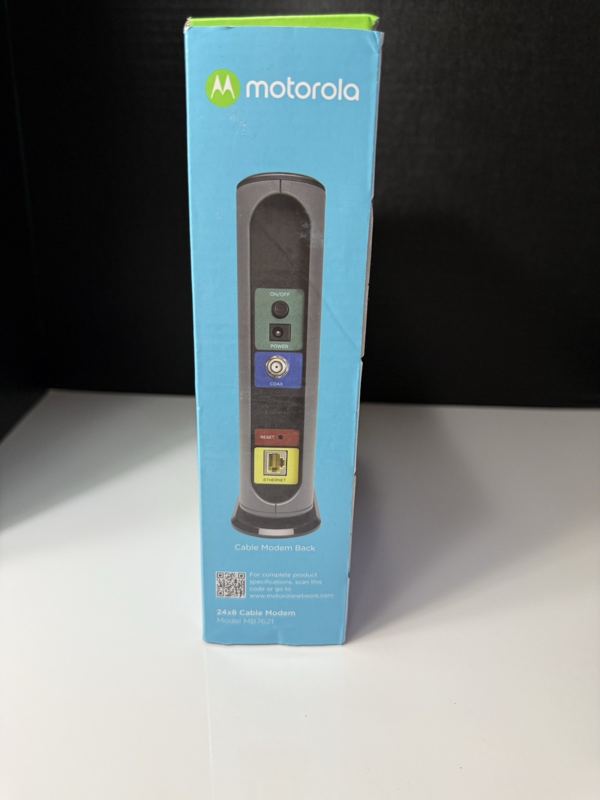 Motorola MB7621 Cable Modem Docsis 3.0 1000+ Mbps Xfinity Cox 24×8 Router