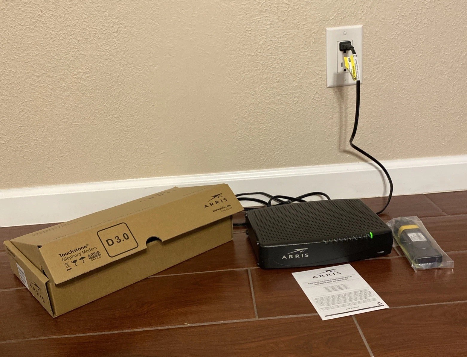 Arris Touchstone Telephony Modem TM804G/TW-12 D3.0