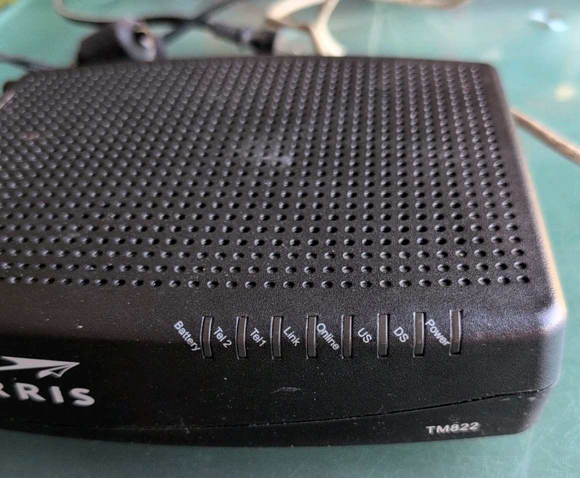 ARRIS Touchstone modem, TM822G DOCSIS 3.0 Internet & Voice Comcast Xfinity