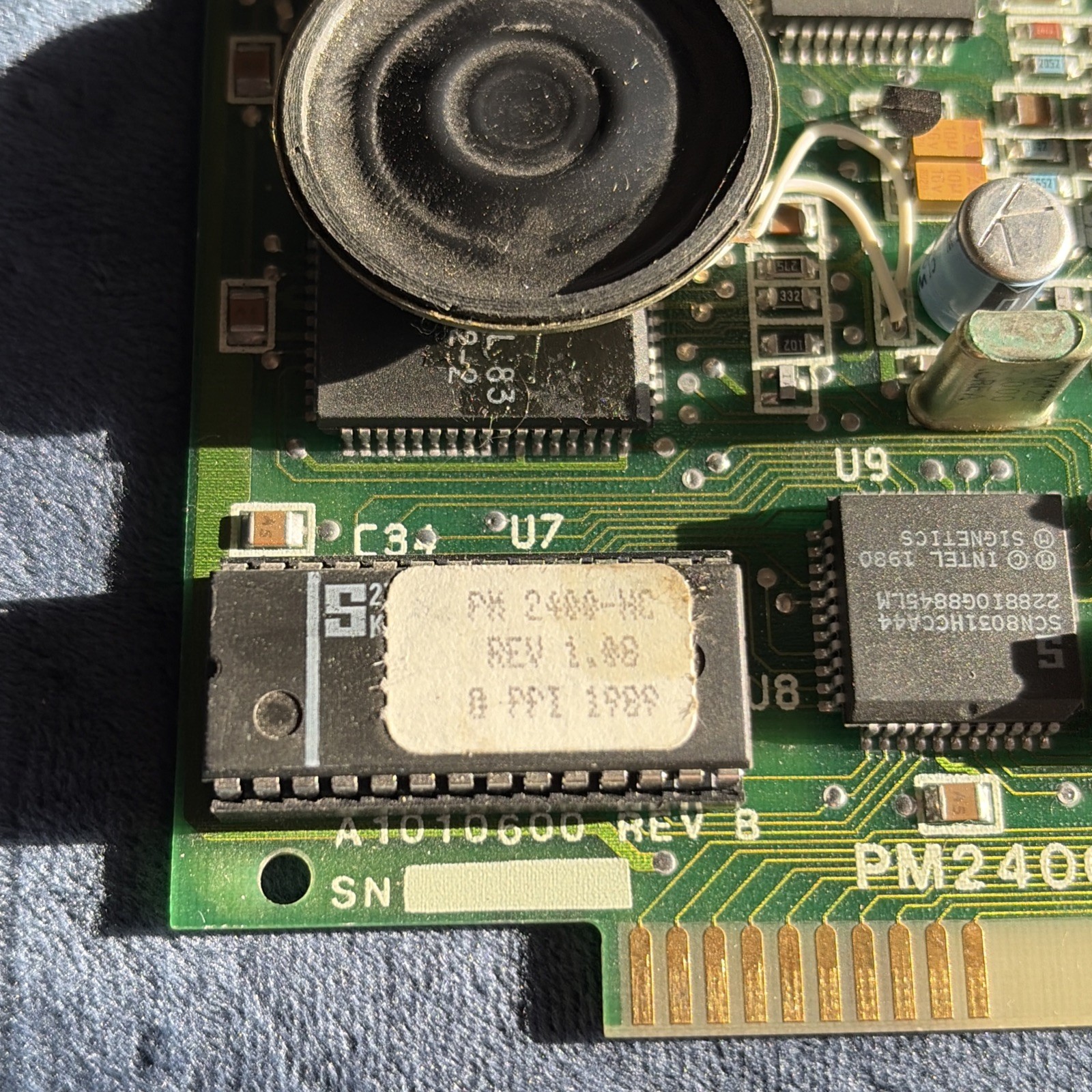 Vintage computer PC Practical Peripherals PM2400 Modem Retro 1989