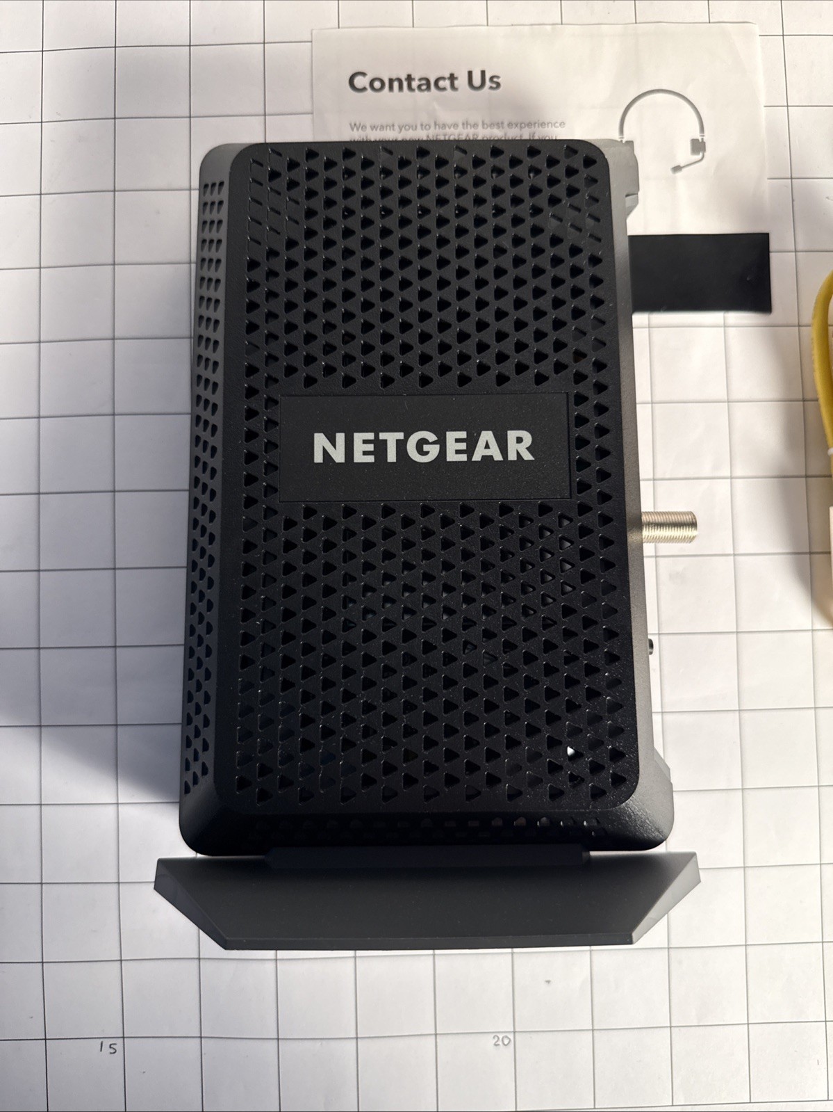 netgear cm1000-1aznas nighthawk docsis 3.1 cable modem