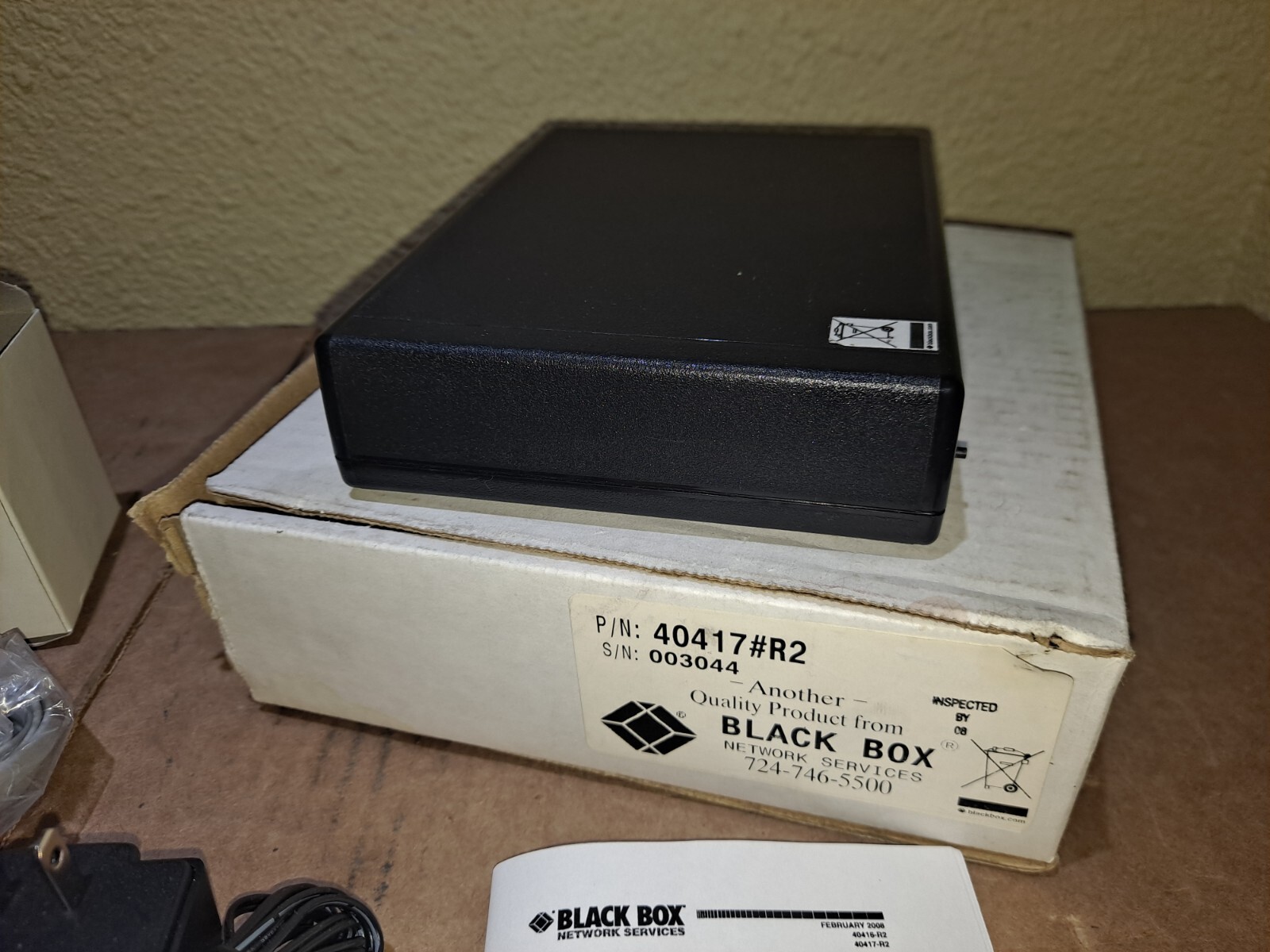 NEW BLACK BOX 40417#R2 Flexie Telco Switch 8 PORT Fast Shipping