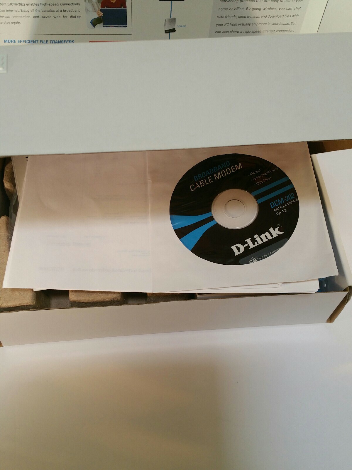 D-Link DCM-202 (WMM83060) 43 Mbps