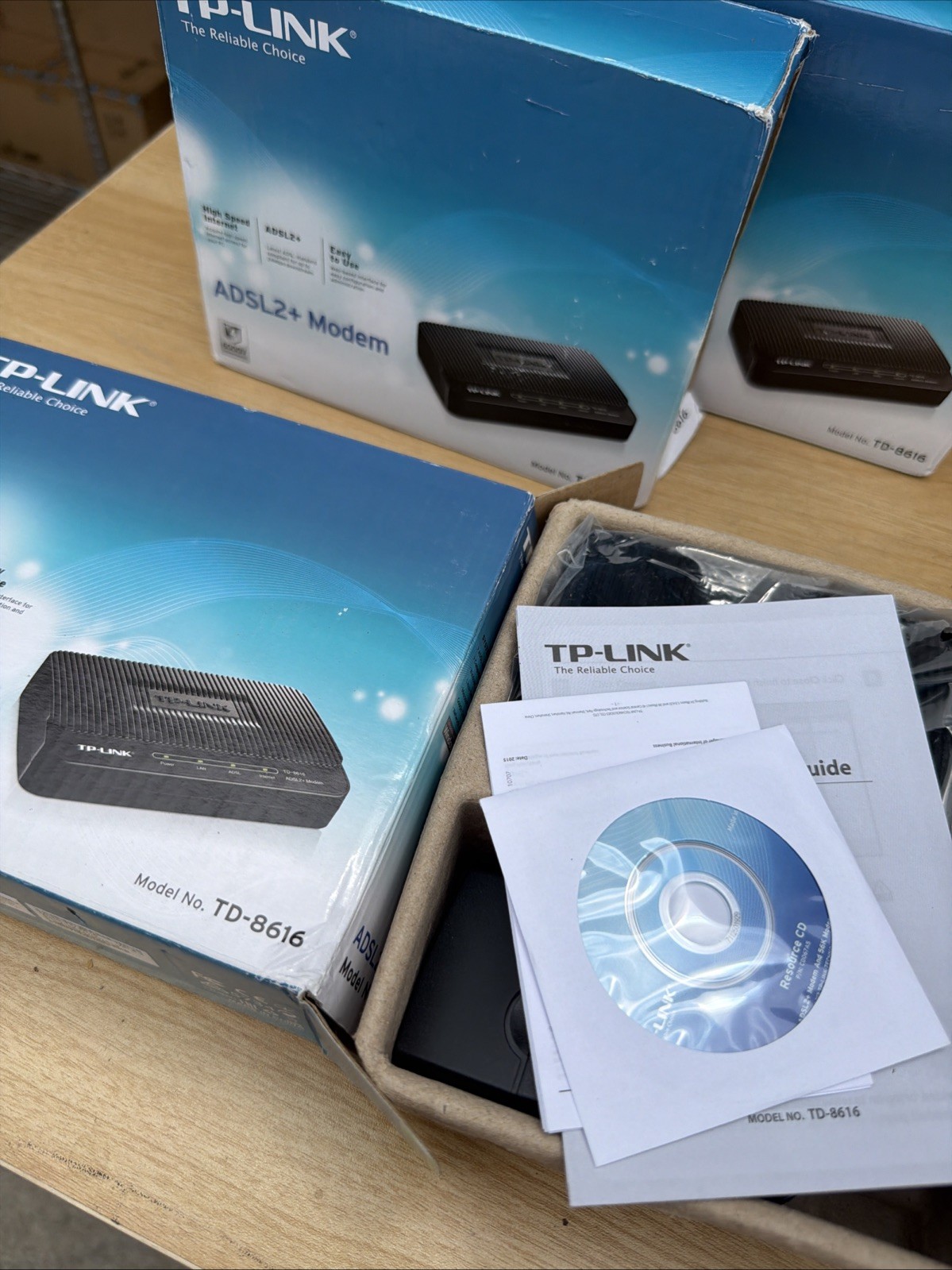 TP-Link TD-8616 ADSL2+ Modem High Speed Broadband 24Mbps RJ45 – Brand New