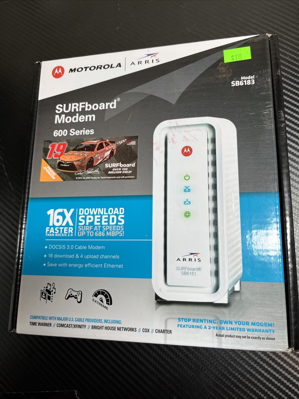 Motorola Arris Surfboard Modem 600 Series SB6183 Open Box