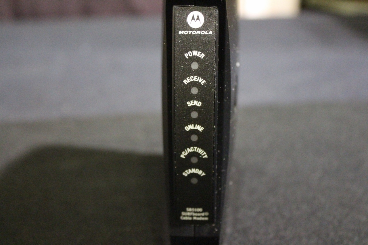 Mint MOTOROLA SURFBOARD CABLE MODEM MODEL NO. SB5100 COMPLETE