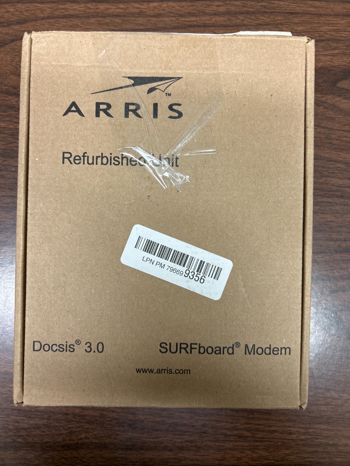 White Arris Docsis 3.0 Surfboard Modem Refurbished Pre-Owned Unit