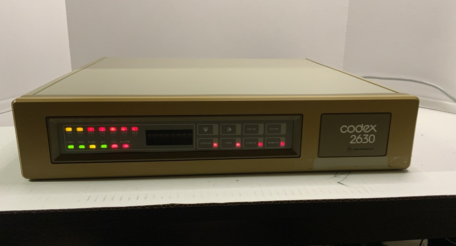 Motorola Codex 2630 Data Modem Used Working Vintage Networking Equipment