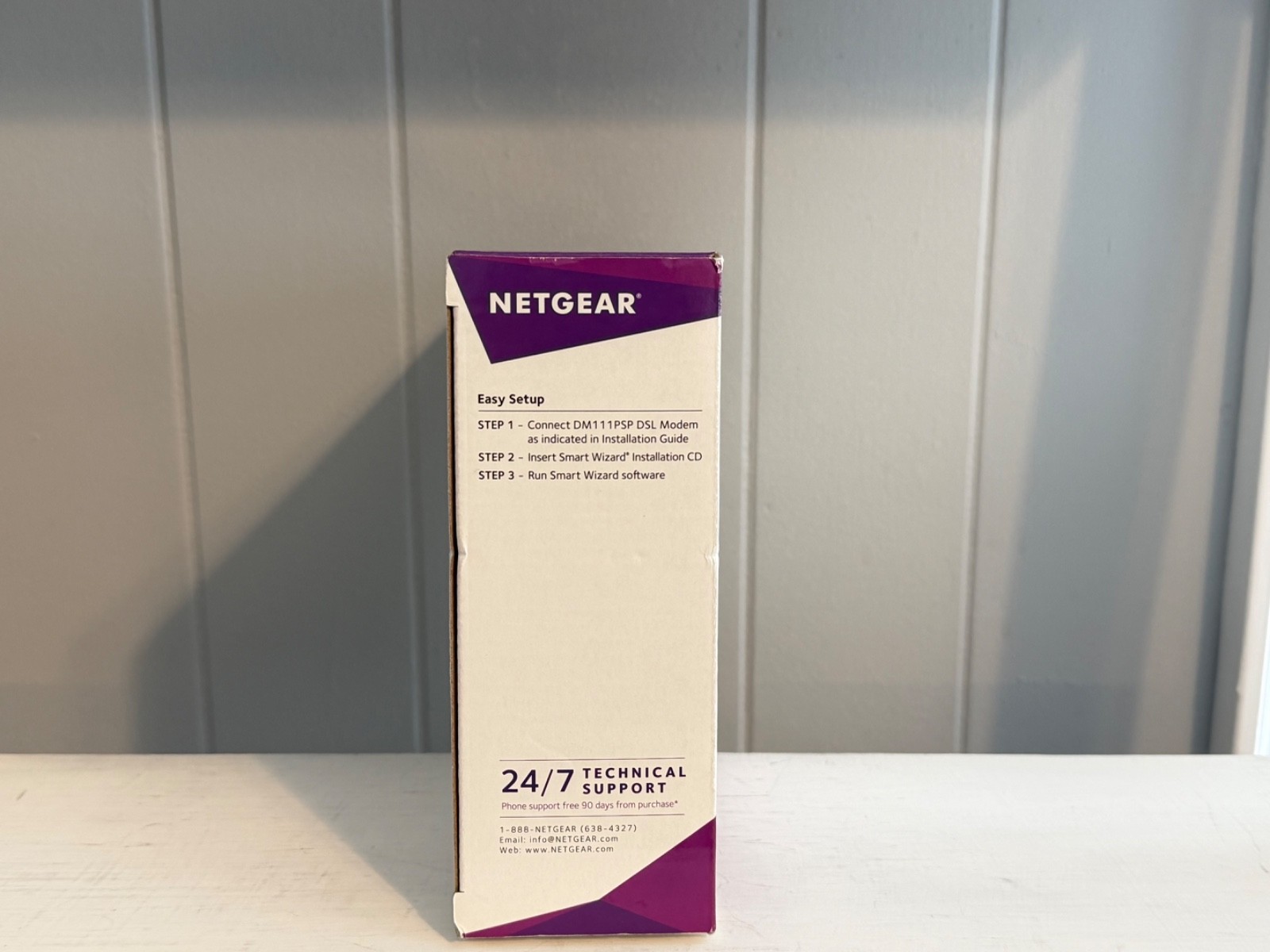 NETGEAR ADSL2+ Broadband Modem DM111PSP Complete Open Box FAST SHIP 🇺🇸⚡️