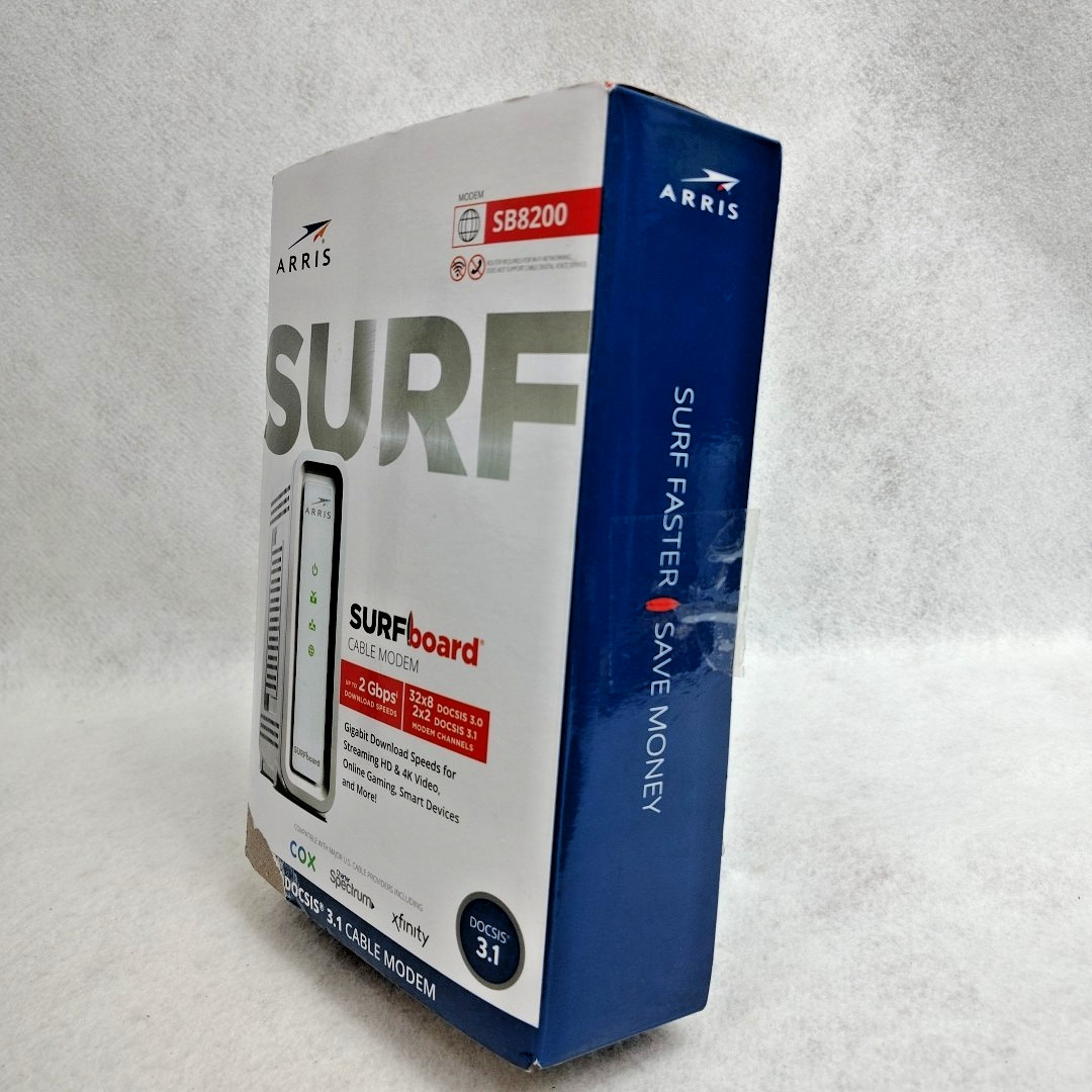 ARRIS SURFboard SB6183 Cable Modem EUC Wrong Box SB8200 – Read Description