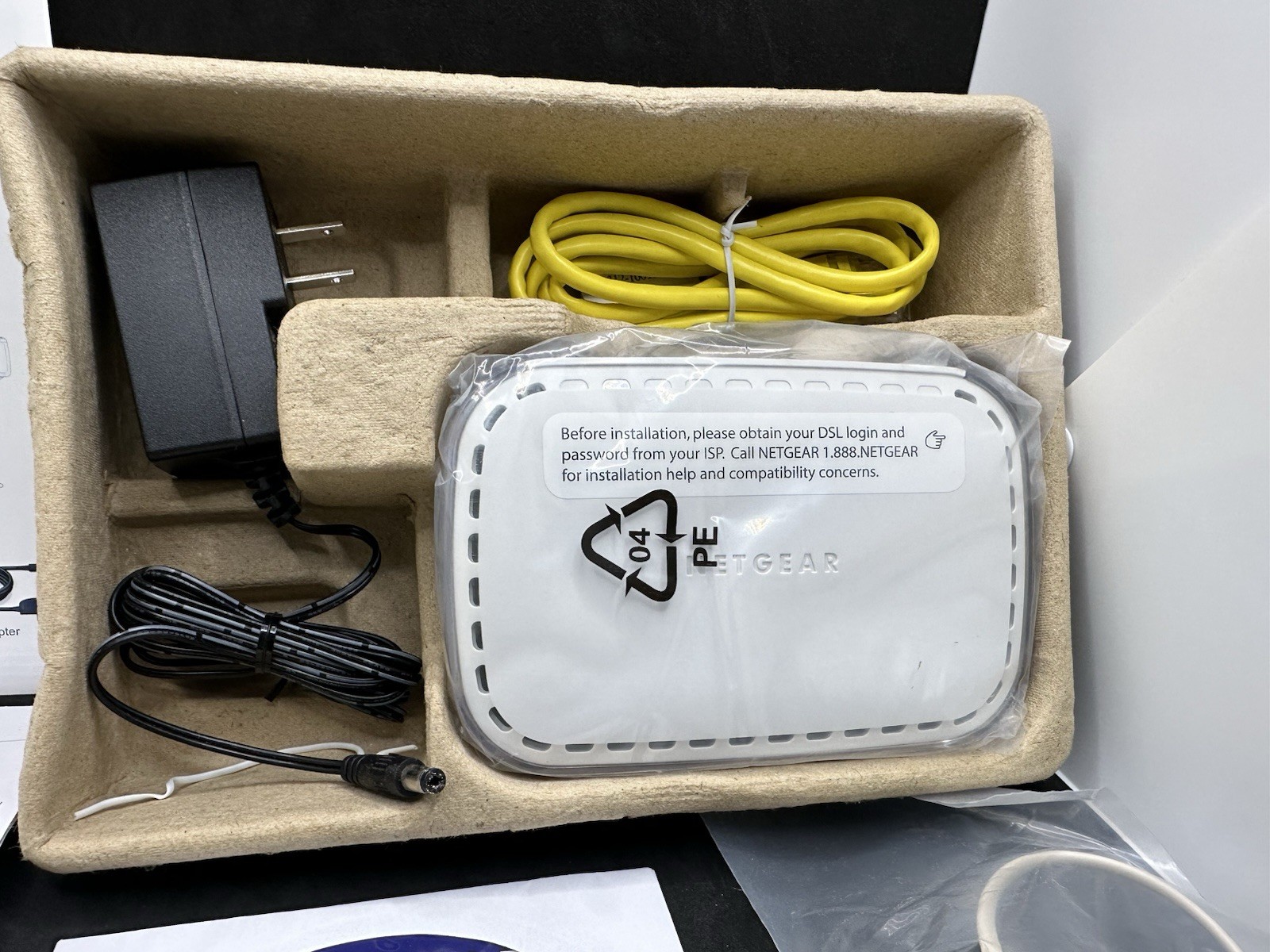 NETGEAR Broadband ADSL2+ Modem DM111PSP DSL Modem Never Used