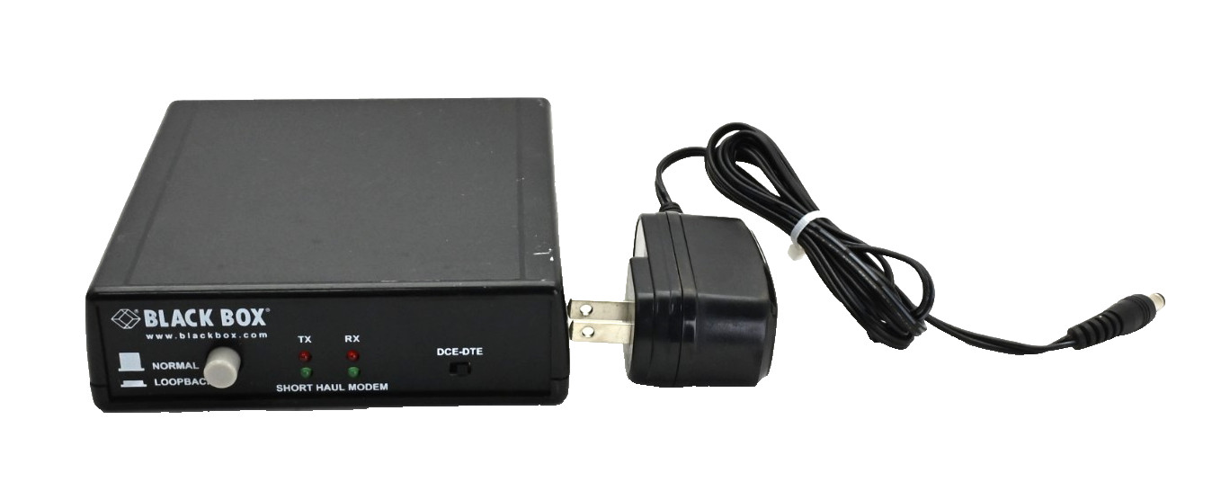 Black Box ME800A-R4 Async RS232 Extender over CATx DB9 Female to Terminal
