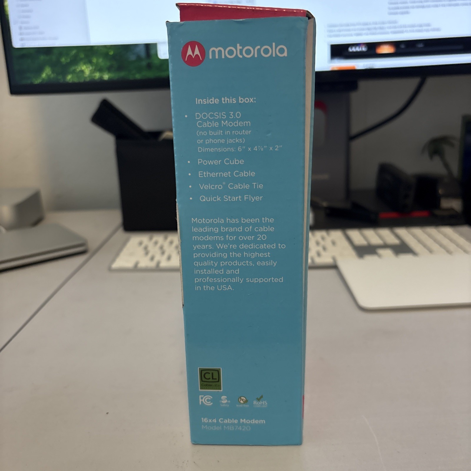Motorola MB742010 686mbps DOCSIS 3.0 Cable Modem