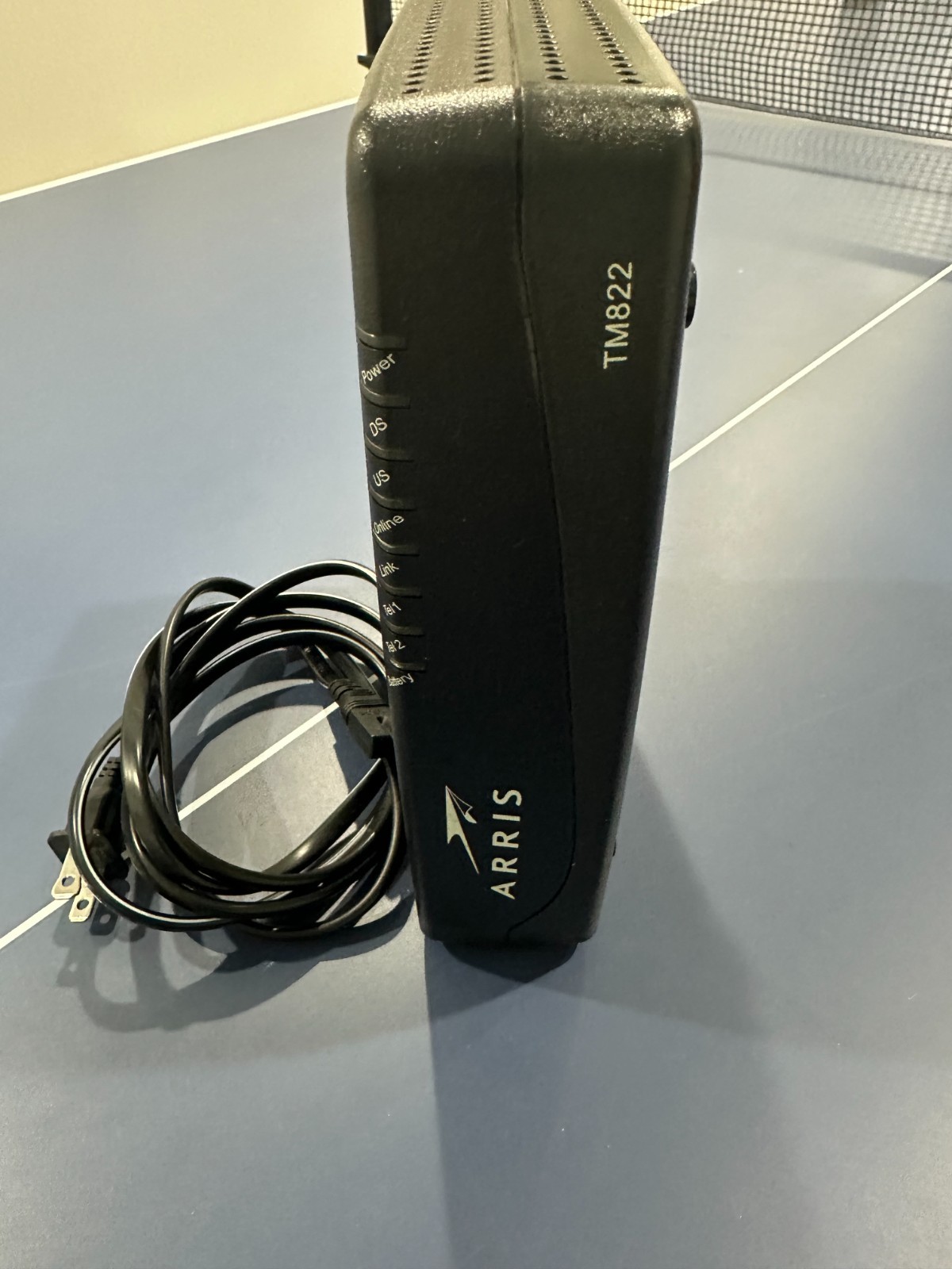 ARRIS TM822G DOCSIS 3.0 CABLE VoIP TELEPHONY MODEM OPTIMUM W/BATTERY BACKUP