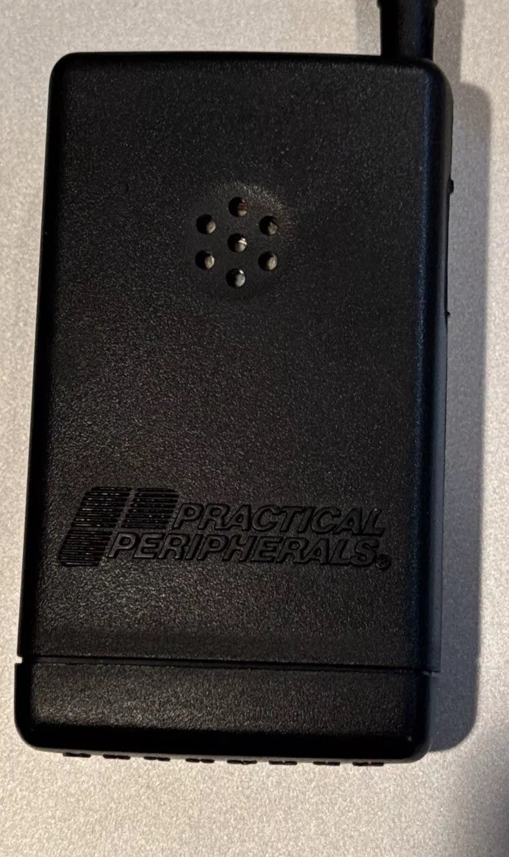 Vintage Practical Peripherals V.32bis Portable (Dial-up) Phone Modem Tested