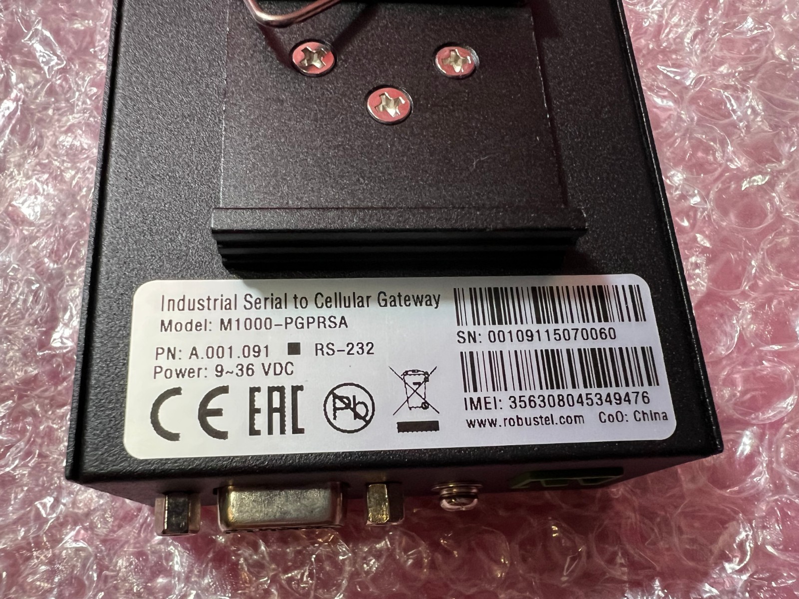 M1000-PGPRSA ROBUSTEL M1000 PRO SMART CELLULER MODEM