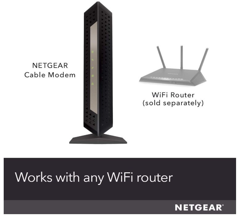 Netgear CM1000v2  High-Speed Cable Modem – Black -[LN]™