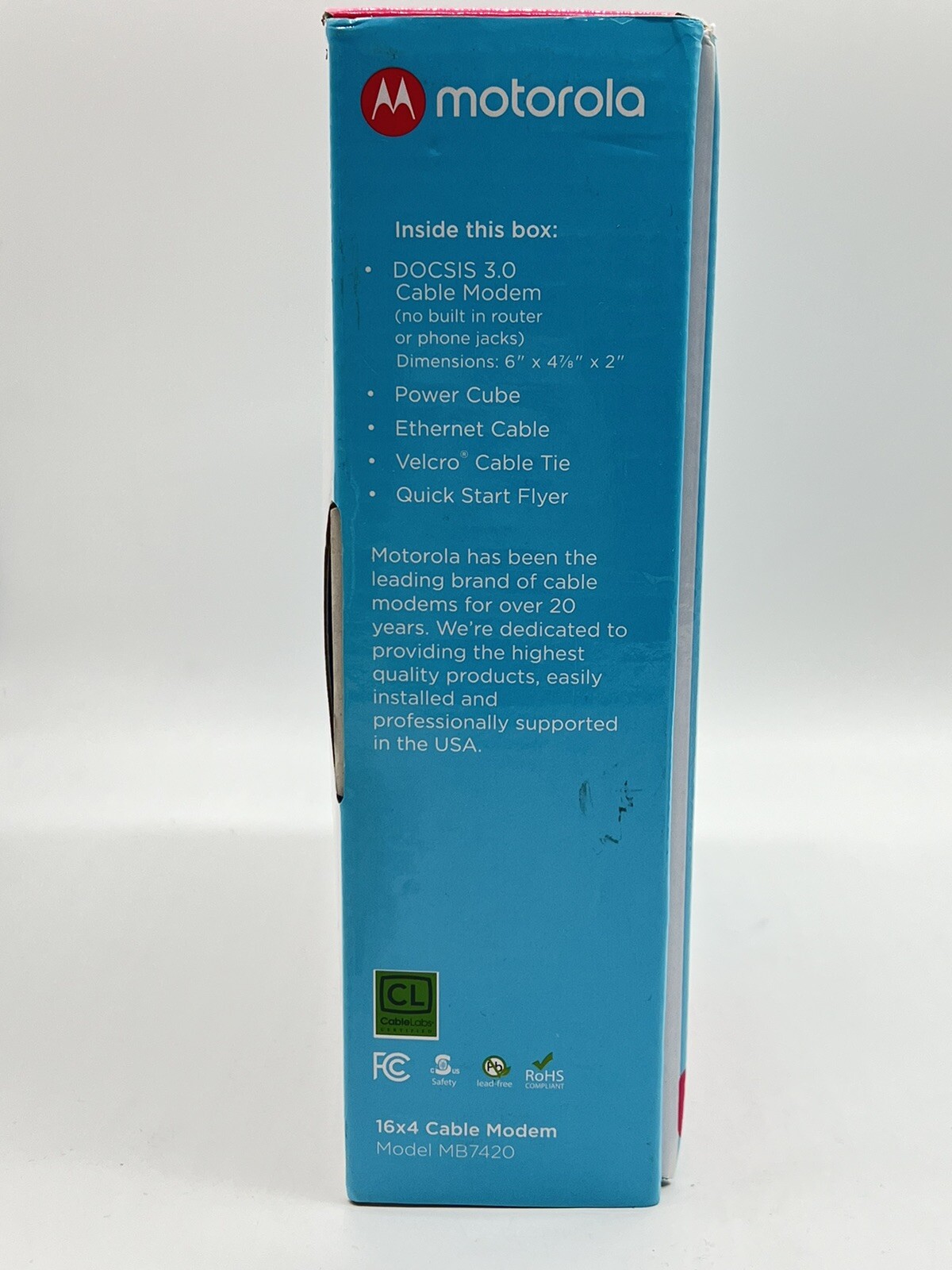 Motorola MB7420 16×4 Cable Modem