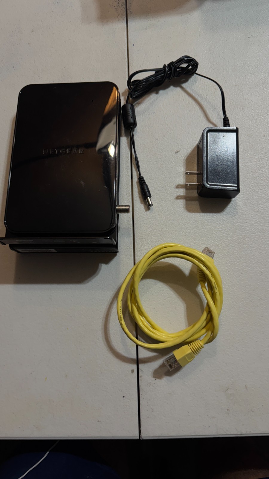 NETGEAR CM500 High Speed Cable Modem DOCSIS 3.0 w/ Power Cable [Tested & Works]