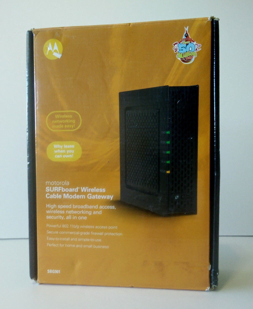 ARRIS / Motorola SURFboard Gateway SBG901 DOCSIS 2.0 Wireless G Cable Modem