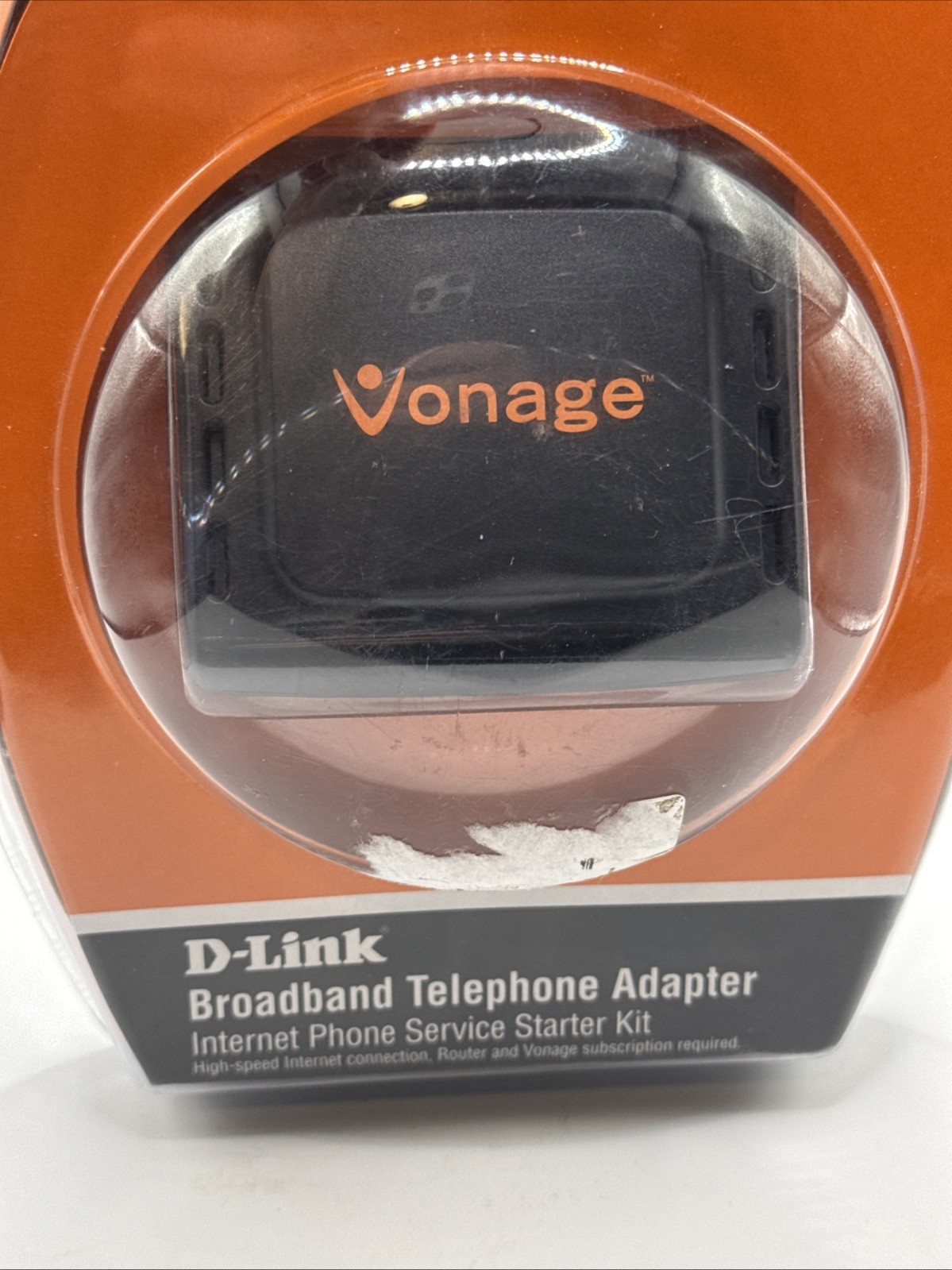 D-Link VTA-VR Vonage Broadband Telephone Adapter Internet Phone Starter Kit NEW