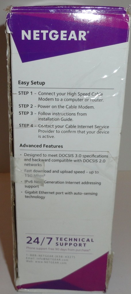 NETGEAR CMD31T-100NAS 153.6 Mbps Modem