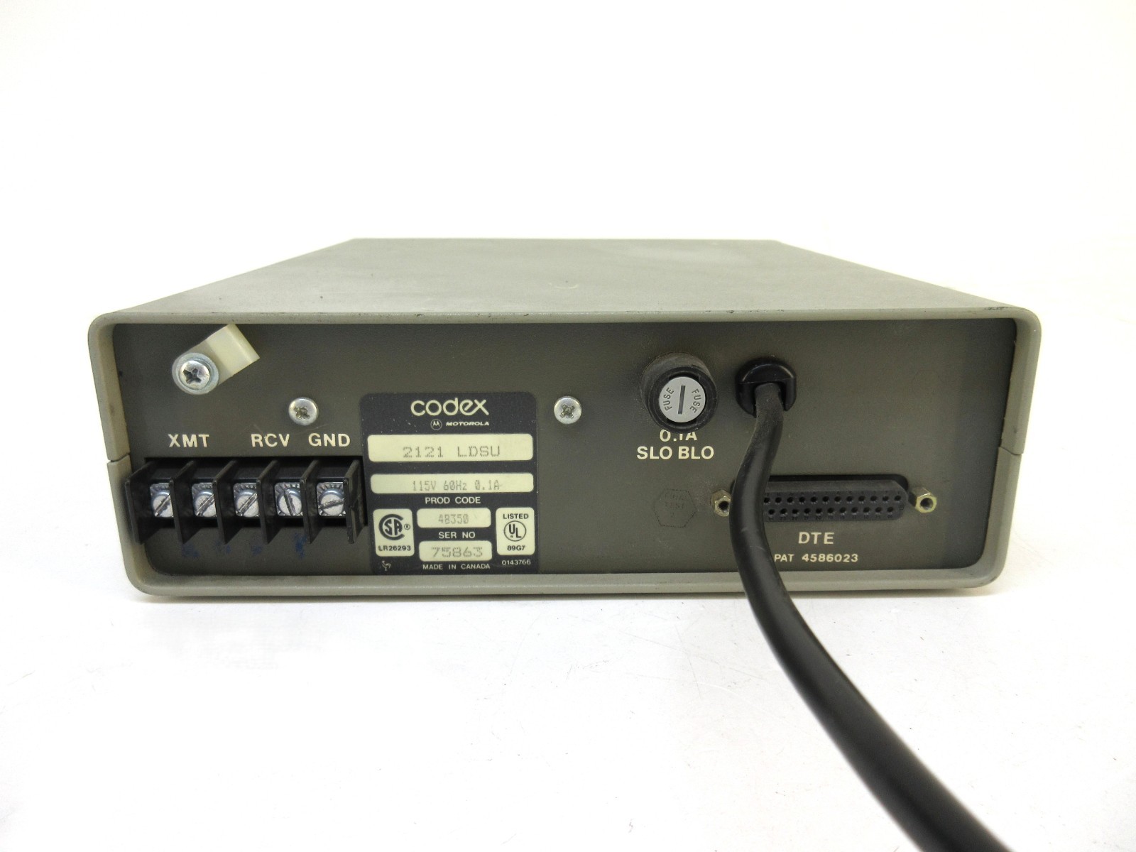 Motorola Codex 2121 LDSU Data Modem
