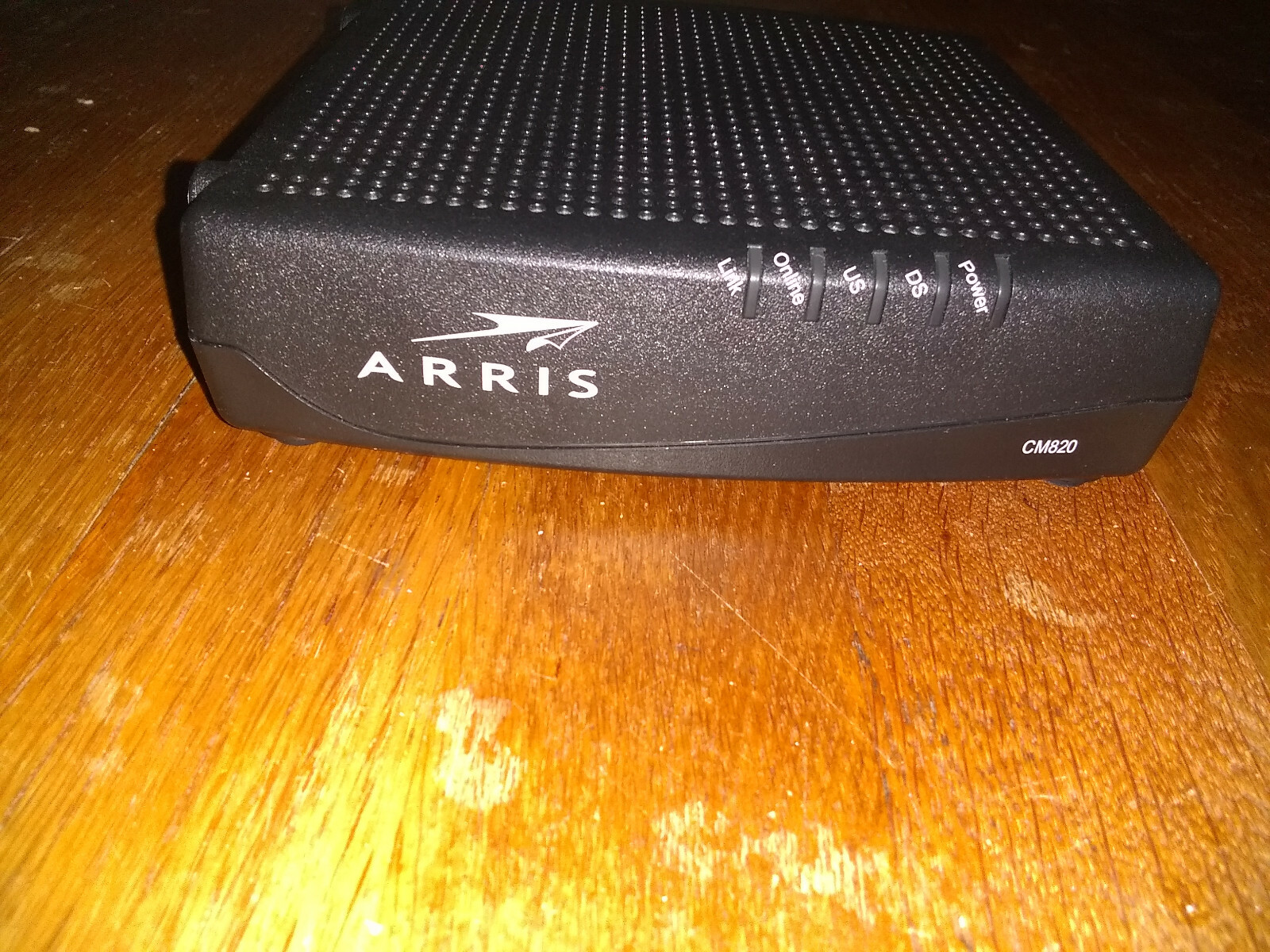 ARRIS CM820A Cable Modem DOCSIS 3.0 With Box and Power Cable
