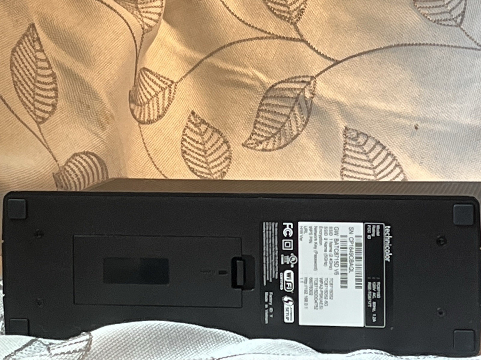 Technicolor Model-TC8715D Wireless Gateway TV Cable Modem Ethernet