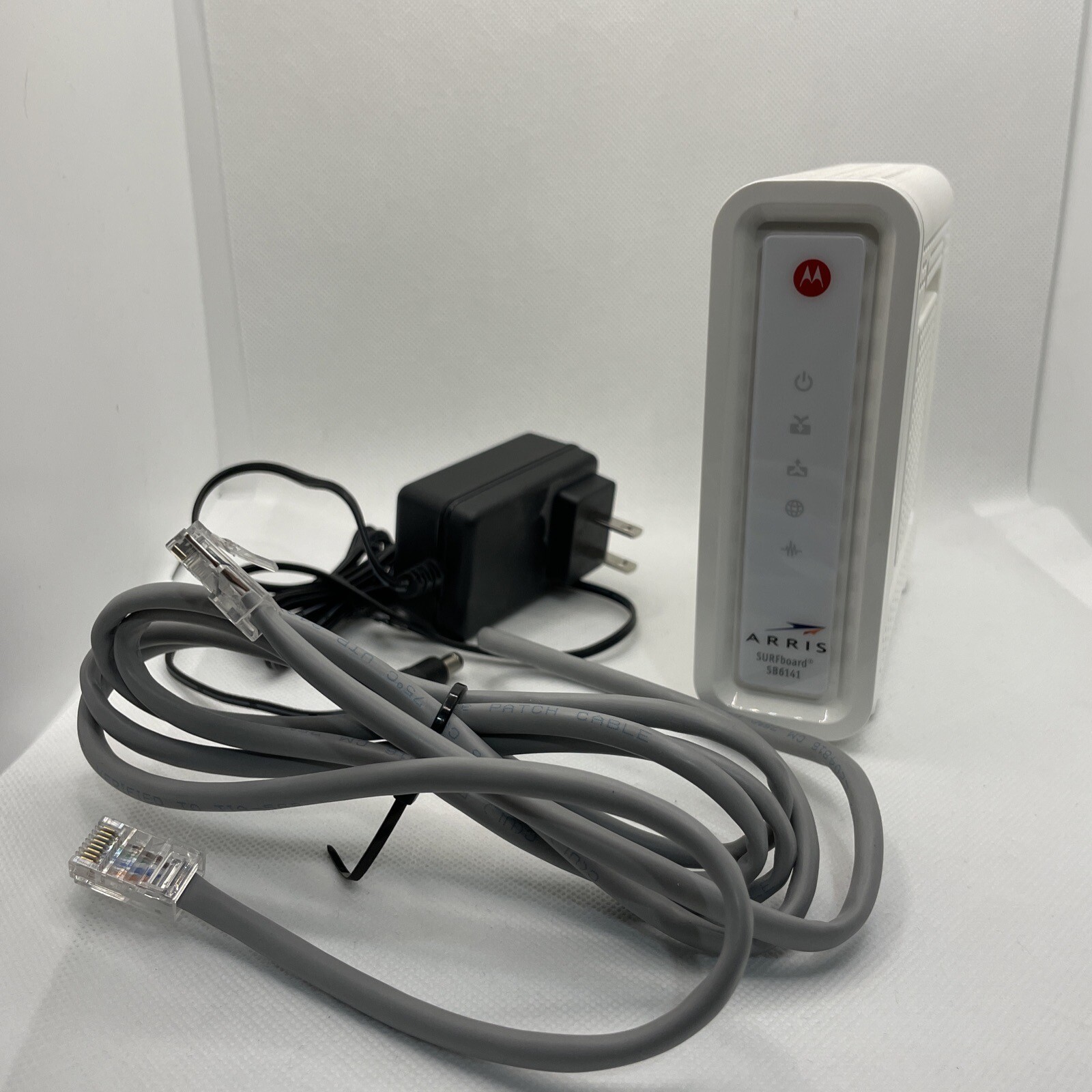 Motorola Cable Modem ARRIS SURFboard SB6141 DOCSIS 3.0 400 Series White IPv6