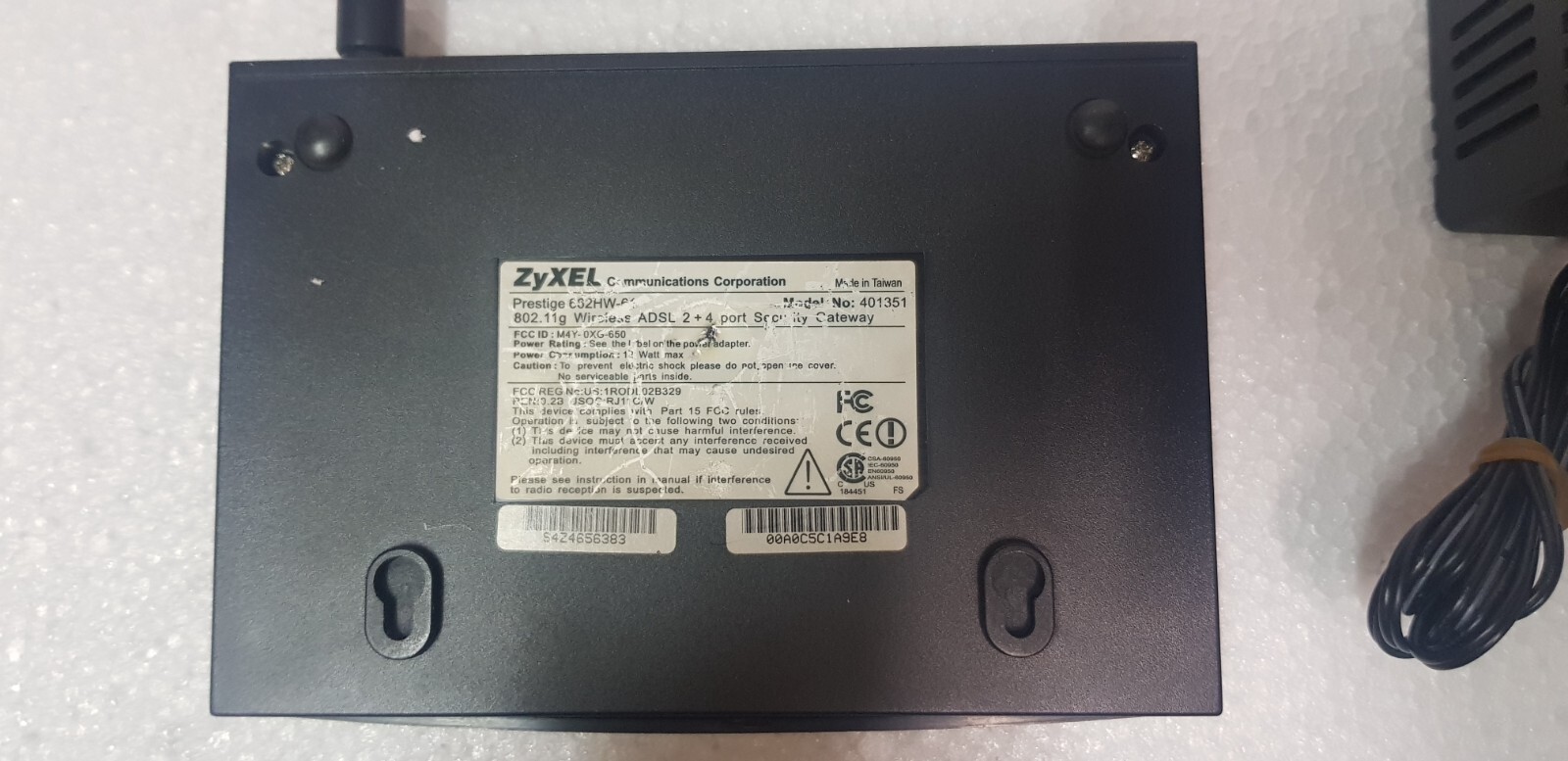 Zyxel Router Prestige 662HW