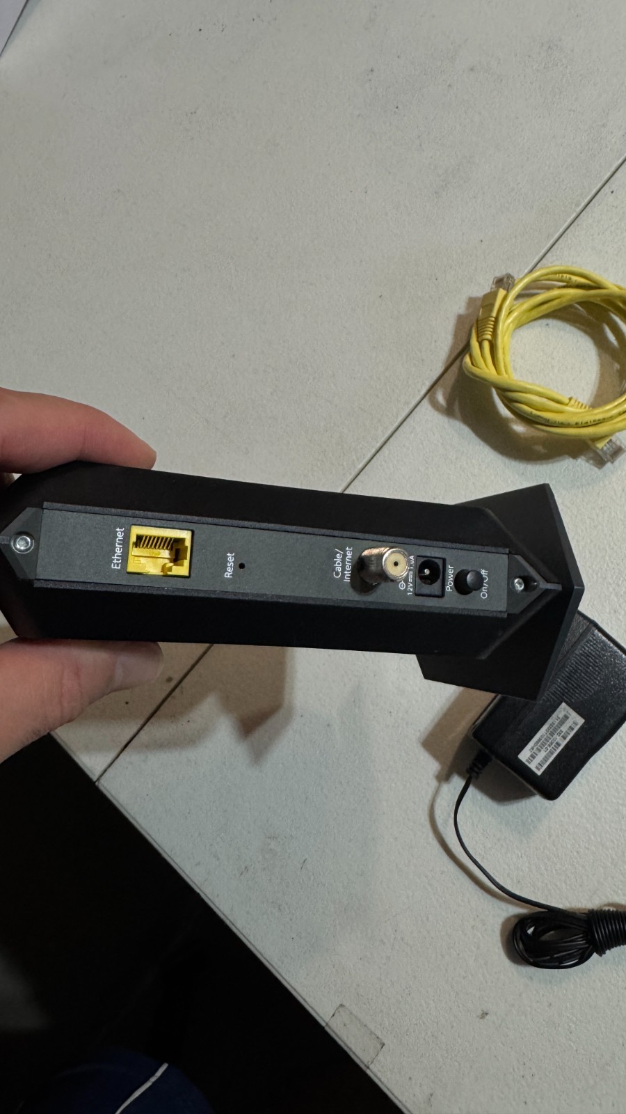 ⚡ Netgear CM700 Cable Modem – DOCSIS 3.0 | Gigabit Port | Tested & Working | Sam