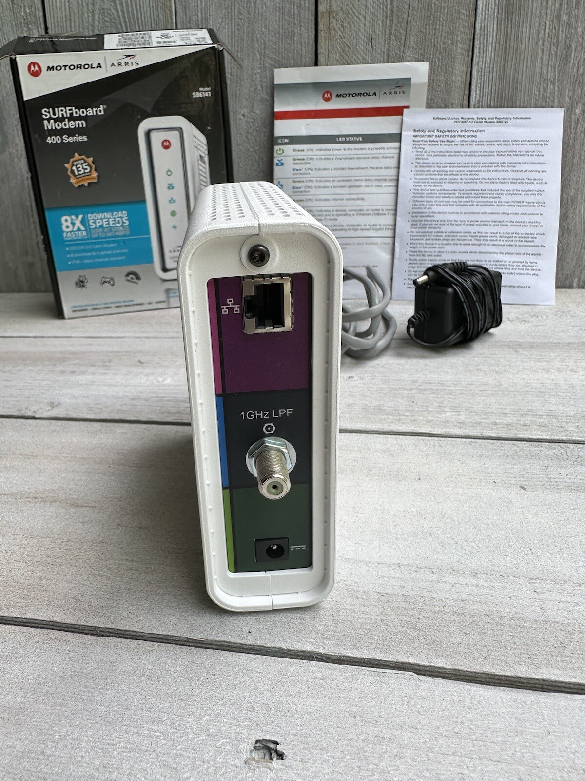 Motorola Arris SB6141 SURFboard Modem 400 Series