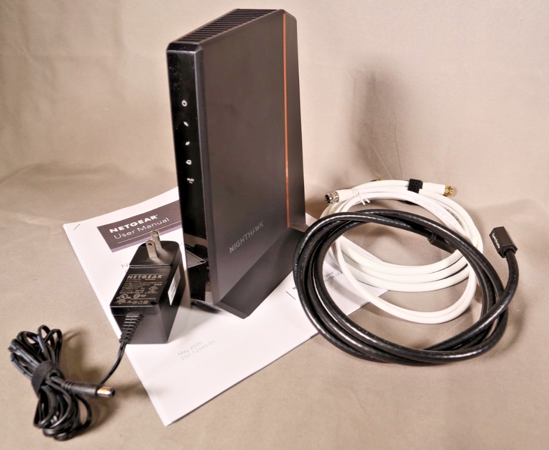 NETGEAR Nighthawk CM2000 DOCSIS 3.1 Cable Modem – Tested – No Box
