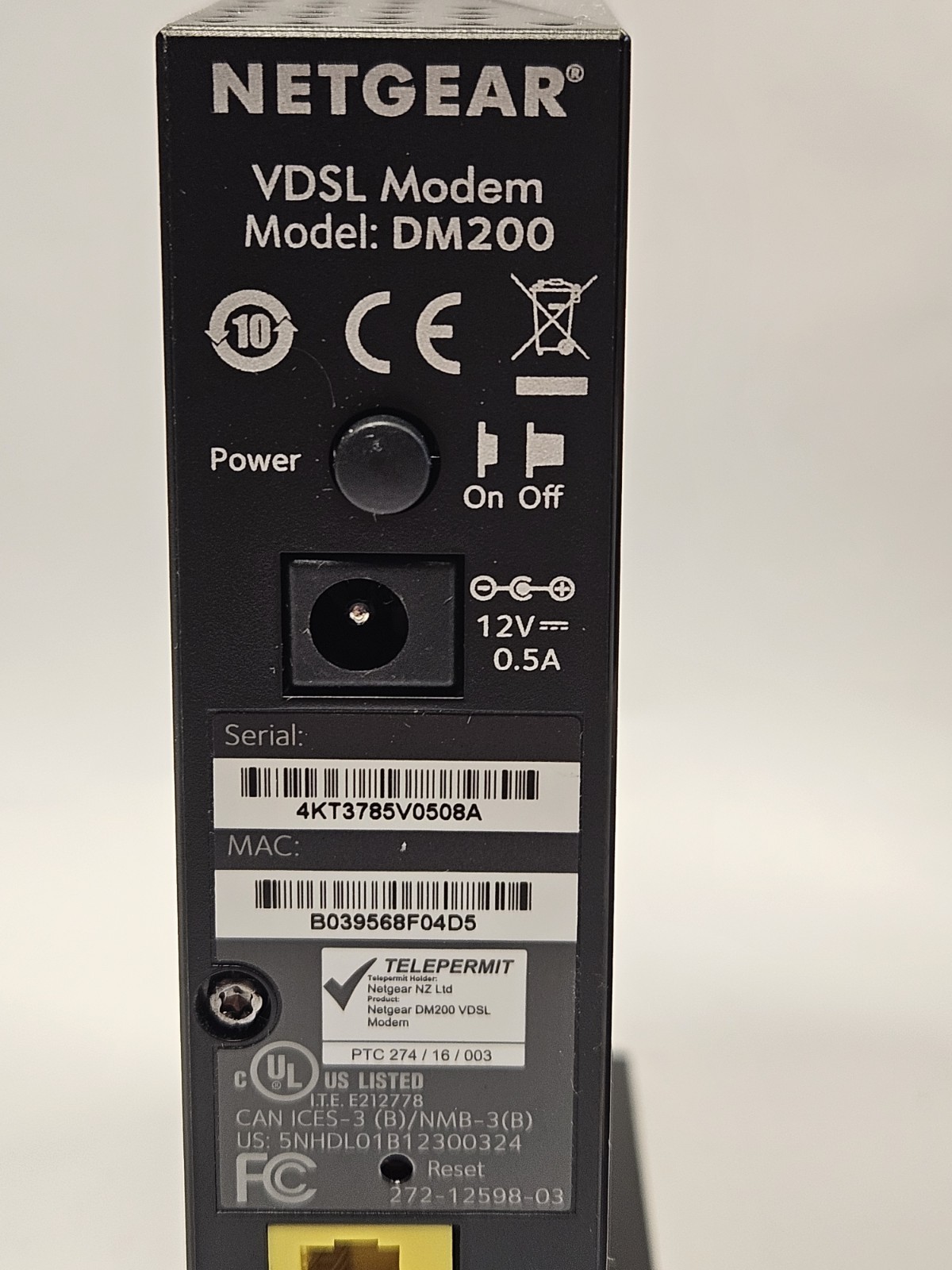 NETGEAR DM200-100NAS DSL VDSL High Speed Broadband Modem