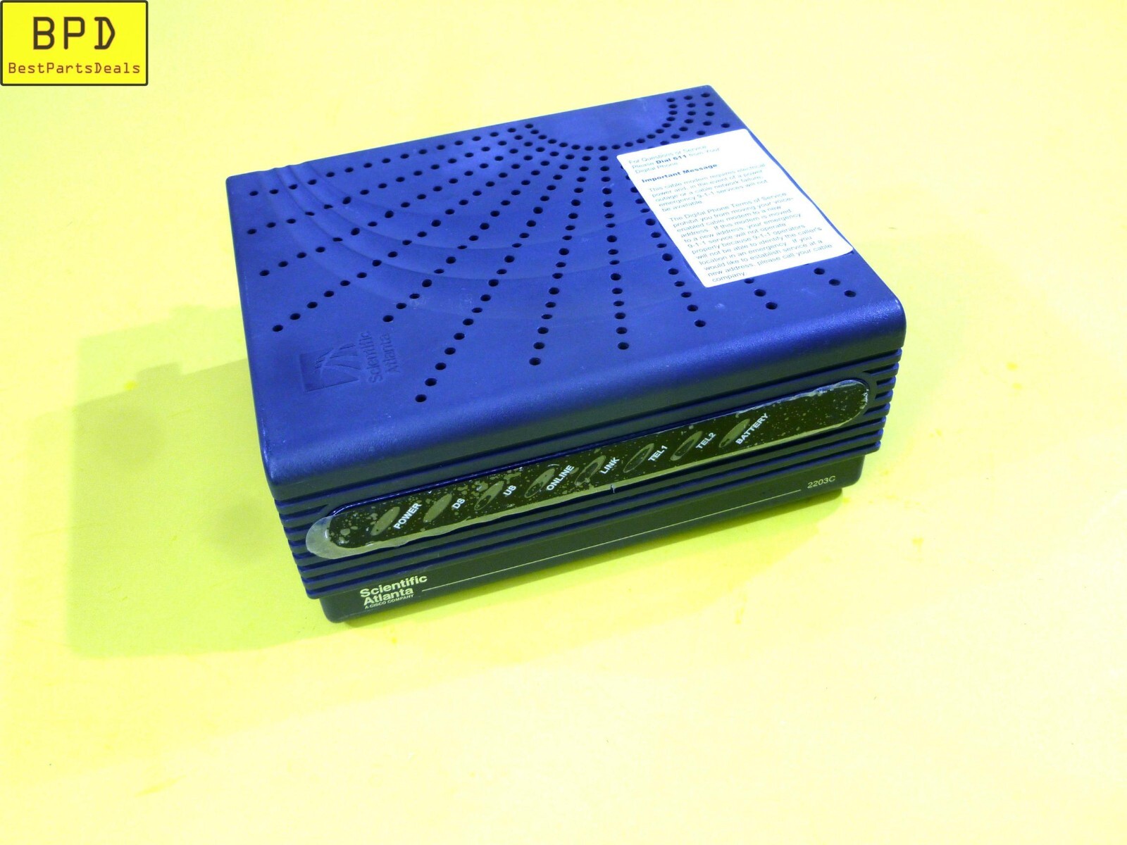 VOIP Cable Modem Scientific Atlanta/Cisco (Modem Only) 4013088 – DPC2203C